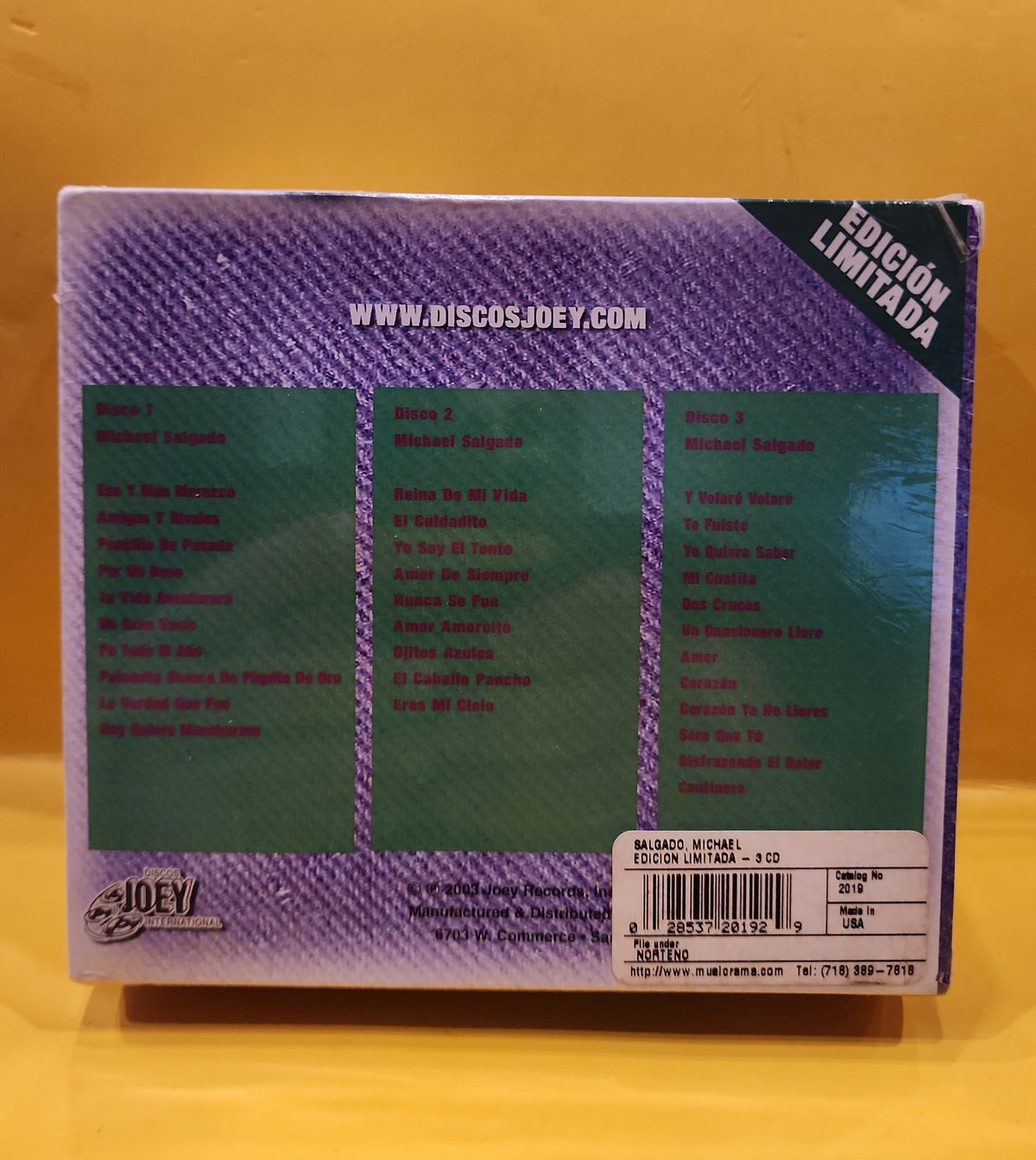 Michael Salgado - Edition Limitada - 2003 - 2019 New - Sealed - CDs Michael Salgado - Edition Limitada - 2003 - 2019 New - Sealed - CDs