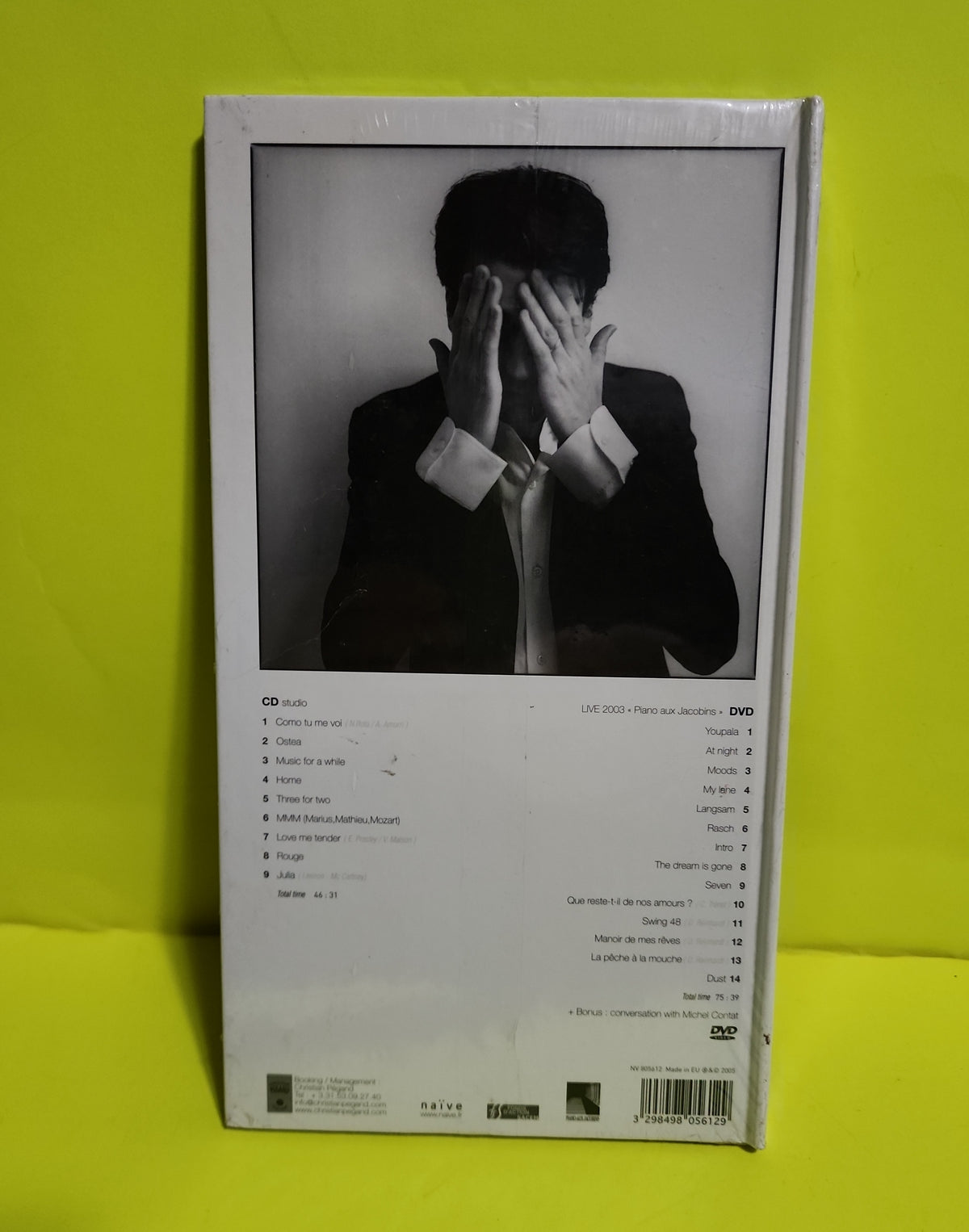 Baptiste Trotignon - Solo II - 2005 - NV 805612 New - Sealed - CDs Baptiste Trotignon - Solo II - 2005 - NV 805612 New - Sealed - CDs