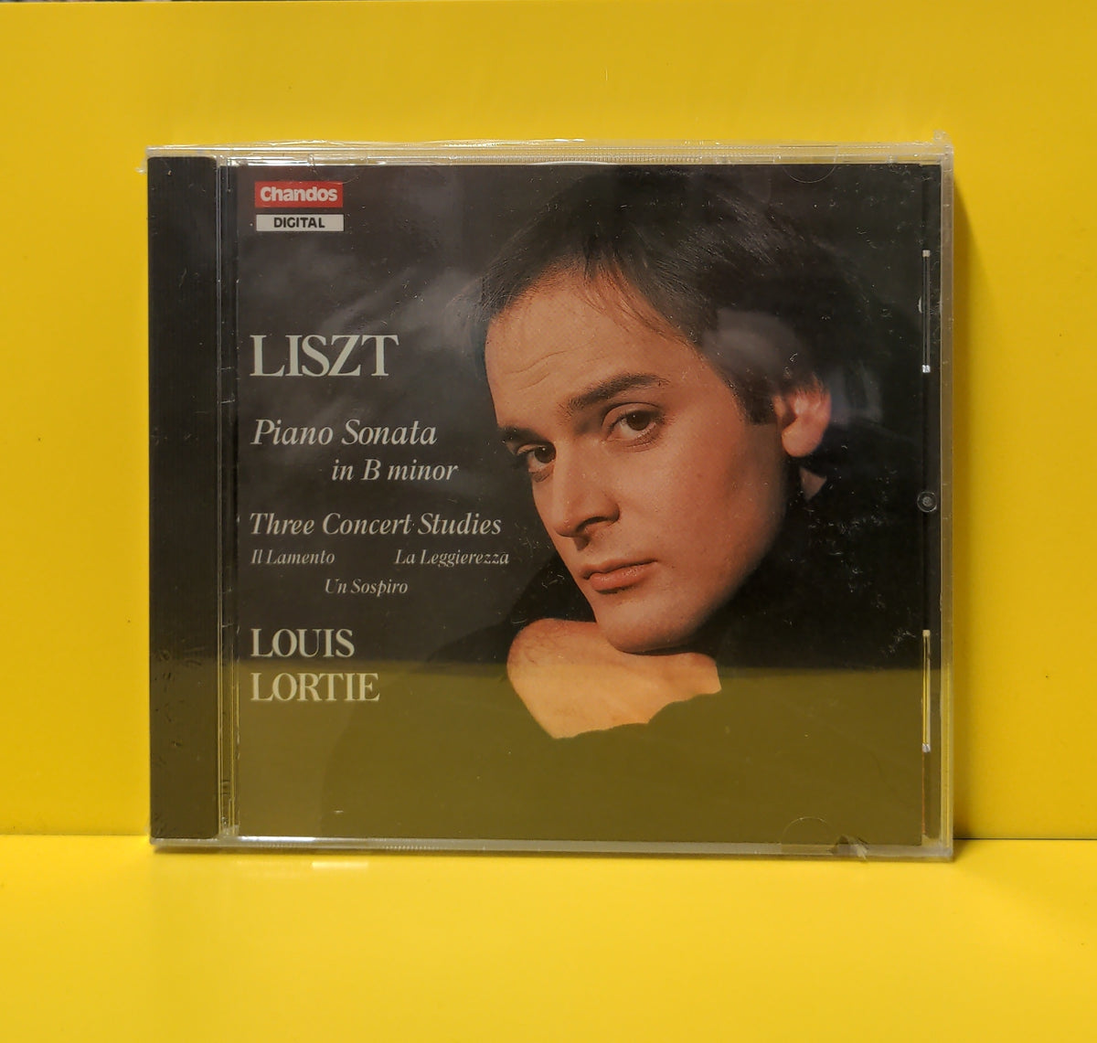 Liszt, Louis Lortie - Piano Sonata In B Minor / Three Concert Studies - 1987 - CHAN 8548 New - Sealed - CDs Liszt, Louis Lortie - Piano Sonata In B Minor / Three Concert Studies - 1987 - CHAN 8548 New - Sealed - CDs