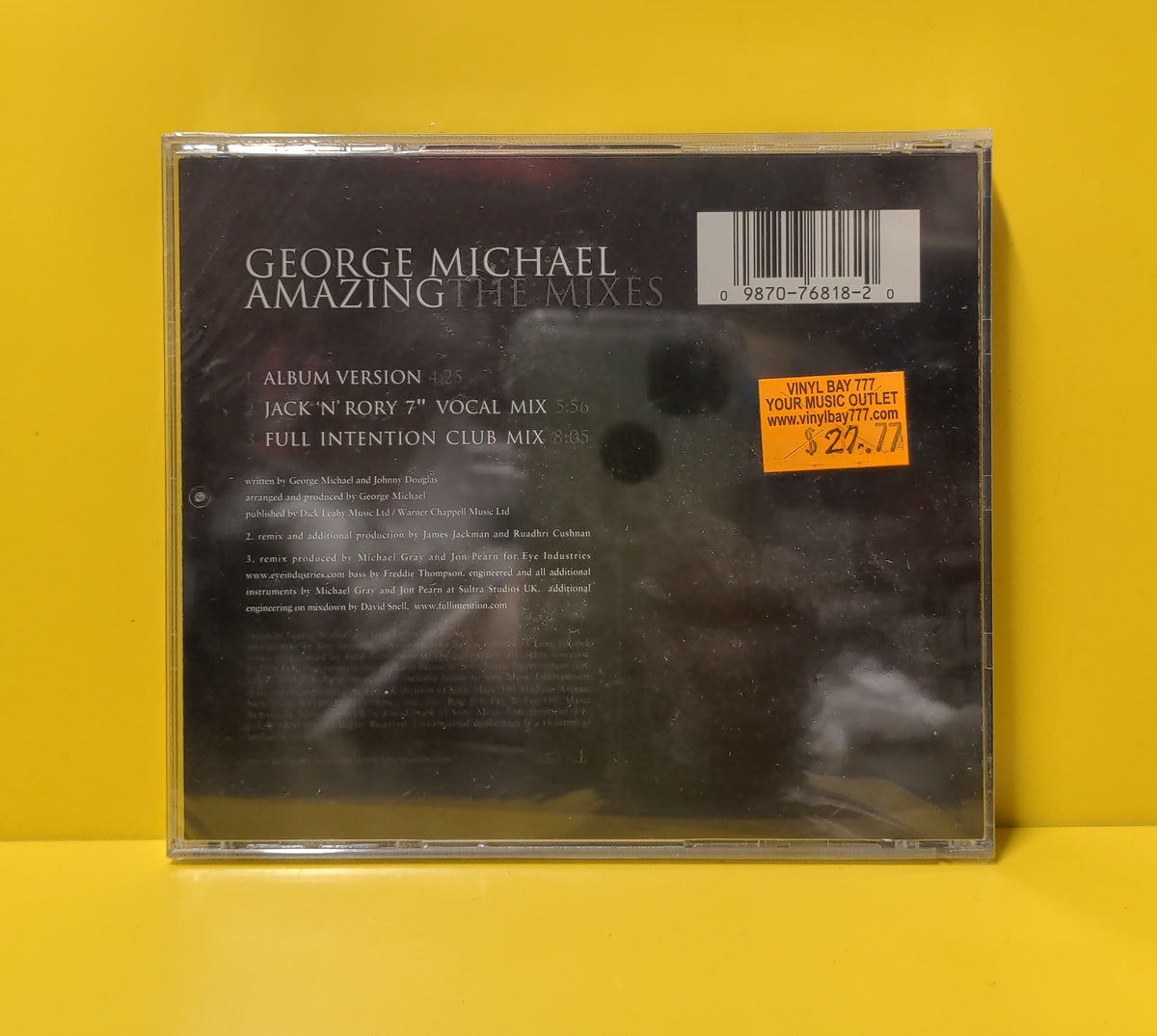 George Michael - Amazing (The Mixes) - 2004 - 34K 76818 New - Sealed - CDs George Michael - Amazing (The Mixes) - 2004 - 34K 76818 New - Sealed - CDs