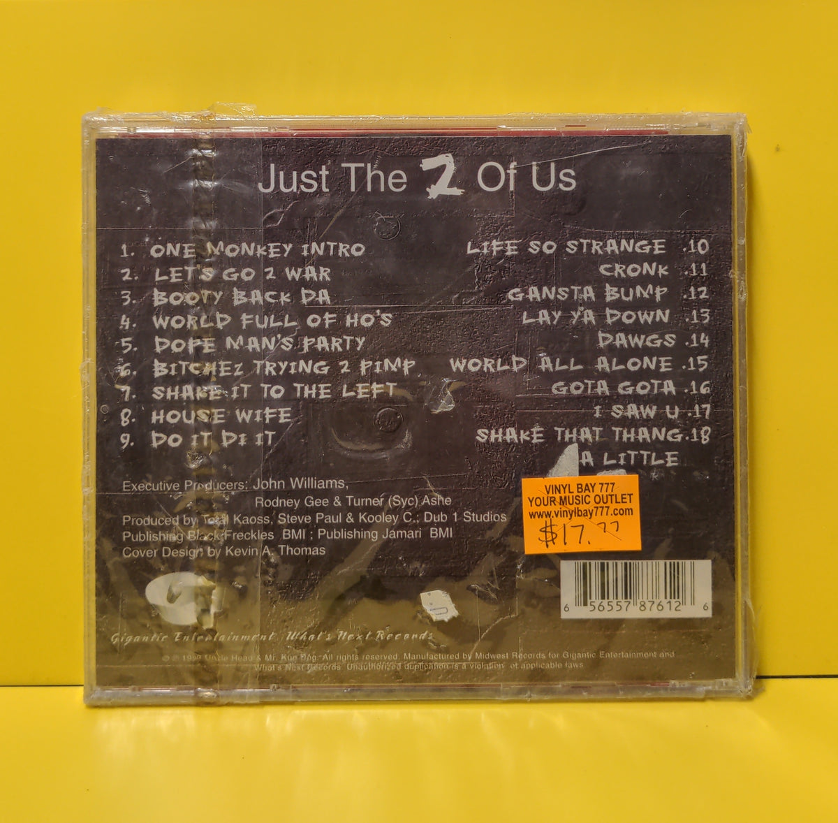 Uncle Head & Kue Dog - Just The 2 Of Us - 1999 - GWNE-8761 New - Sealed - CDs Uncle Head & Kue Dog - Just The 2 Of Us - 1999 - GWNE-8761 New - Sealed - CDs