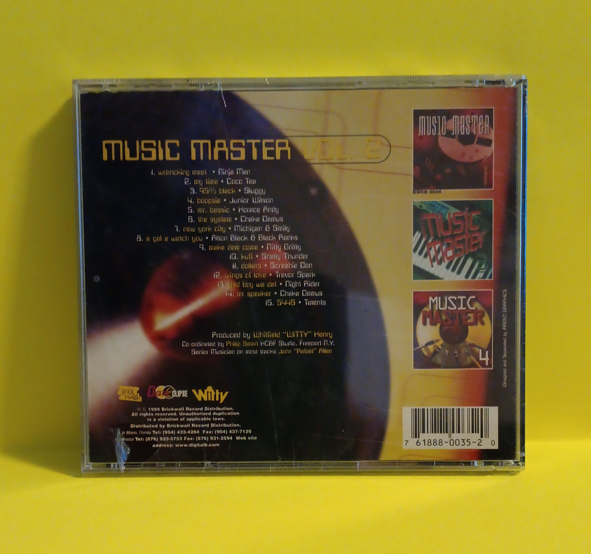 Various - Music Master Vol.2 - 1999 - BWCD0035 New - Sealed - CDs Various - Music Master Vol.2 - 1999 - BWCD0035 New - Sealed - CDs