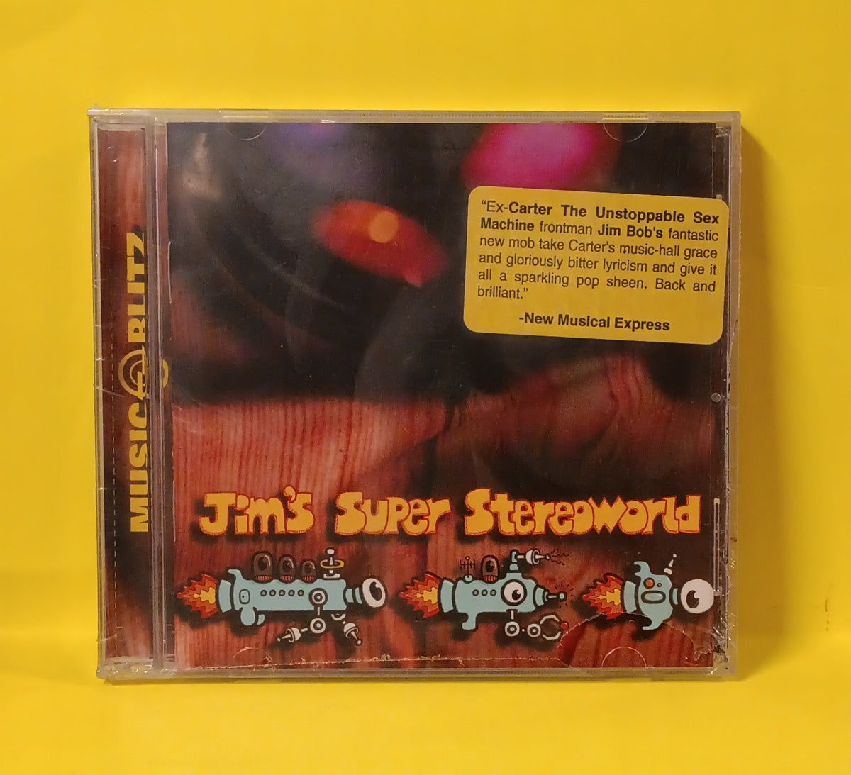 Jim's Super Stereoworld - Self Titled - 2001 - MBZ 30006 New - Sealed - CDs Jim's Super Stereoworld - Self Titled - 2001 - MBZ 30006 New - Sealed - CDs