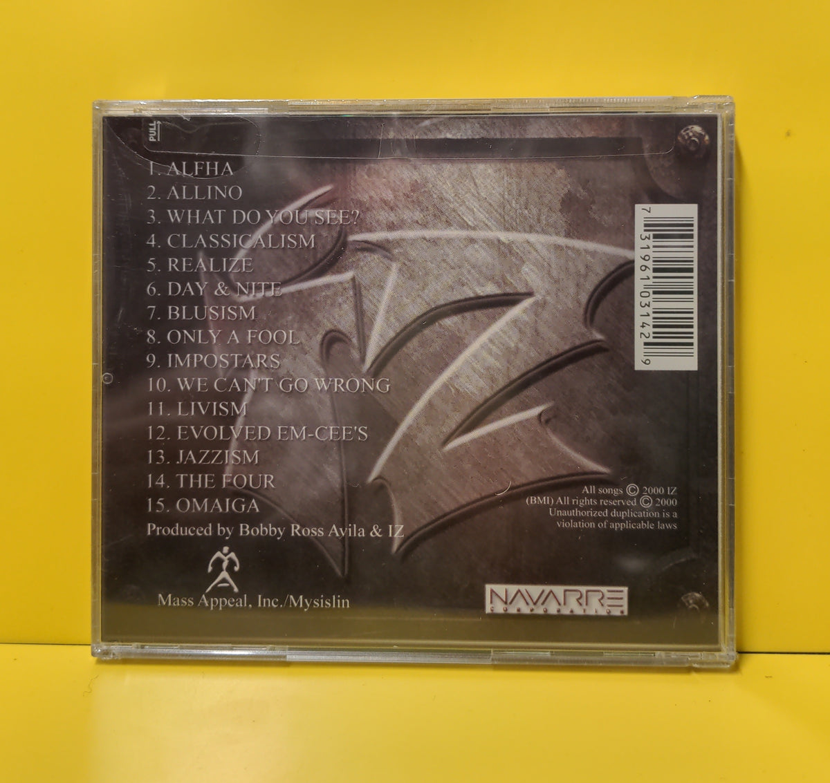 IZ - What Do You See - 2000 - New - Sealed - CDs IZ - What Do You See - 2000 - New - Sealed - CDs