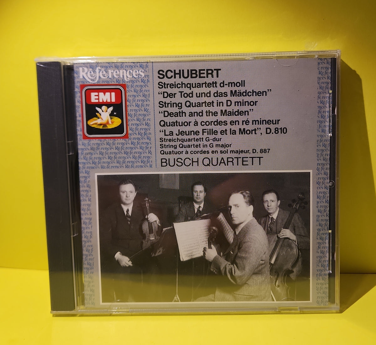 Schubert - Busch Quartett - 1988 - CDH 7 69795 2 New - Sealed - CDs Schubert - Busch Quartett - 1988 - CDH 7 69795 2 New - Sealed - CDs