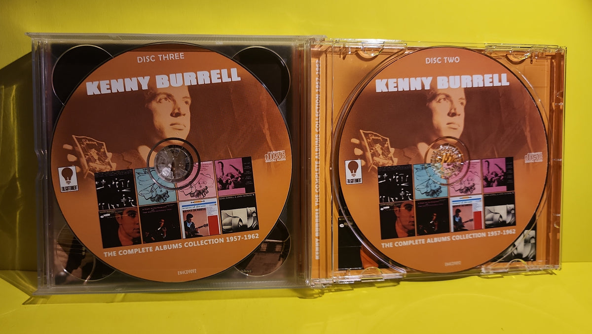 Kenny Burrell - The Complete Albums Collection 1957-1962 - 2016 - EN4CD9092 Used - EX - CDs Kenny Burrell - The Complete Albums Collection 1957-1962 - 2016 - EN4CD9092 Used - EX - CDs