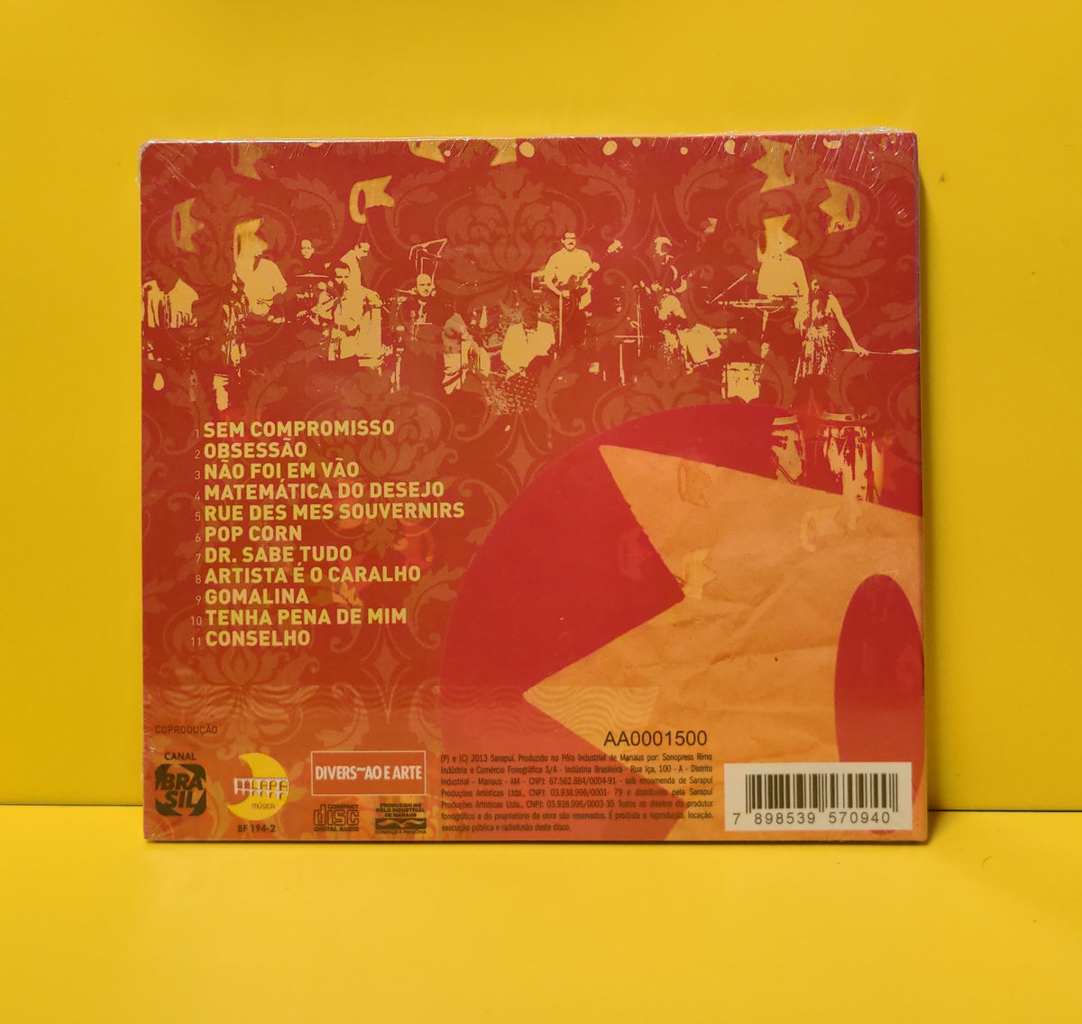 Orquestra Imperial - Ao Vivo! - 2013 - BF 194-2 New - Sealed - CDs Orquestra Imperial - Ao Vivo! - 2013 - BF 194-2 New - Sealed - CDs