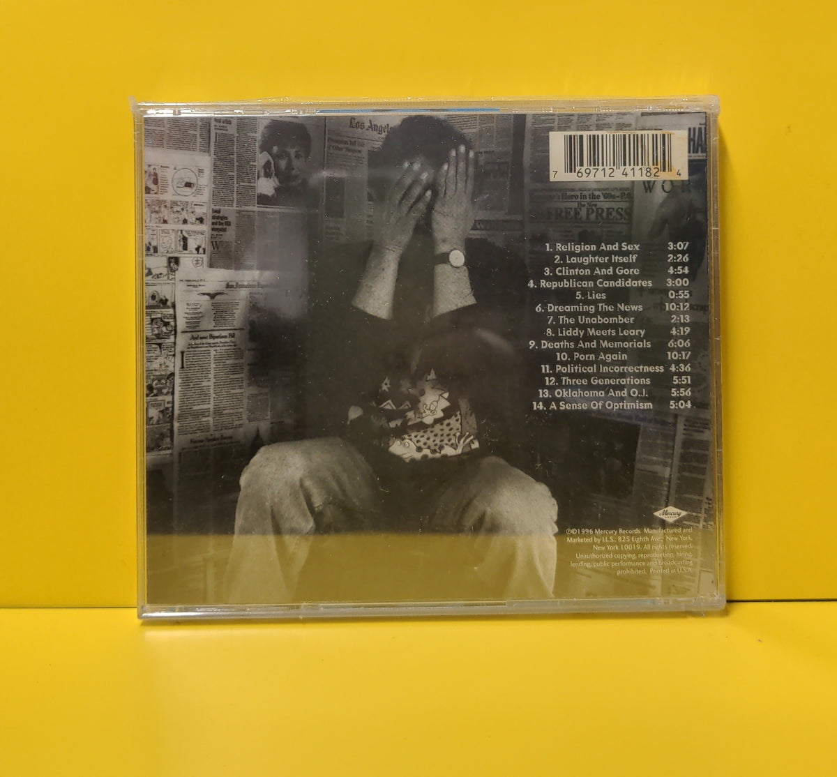 Paul Krassner - We Have Ways Of Making You Laugh - 1996 - 697 124 118-2 New - Sealed - CDs Paul Krassner - We Have Ways Of Making You Laugh - 1996 - 697 124 118-2 New - Sealed - CDs