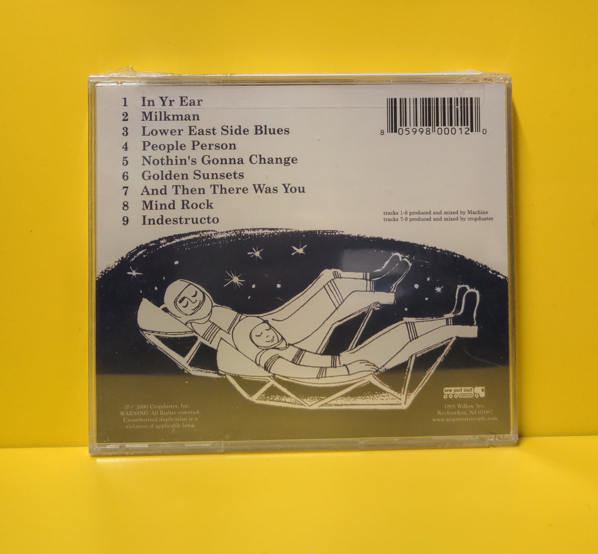 Cropduster - Drunk Uncle - 2001 - WPO-0001 - Sealed - CDs Cropduster - Drunk Uncle - 2001 - WPO-0001 - Sealed - CDs