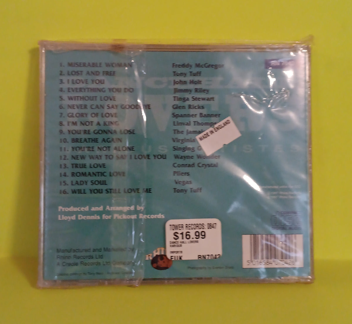 Various - Dance Hall Lovers - 1997 - RN 7042 New - Sealed - CDs Various - Dance Hall Lovers - 1997 - RN 7042 New - Sealed - CDs