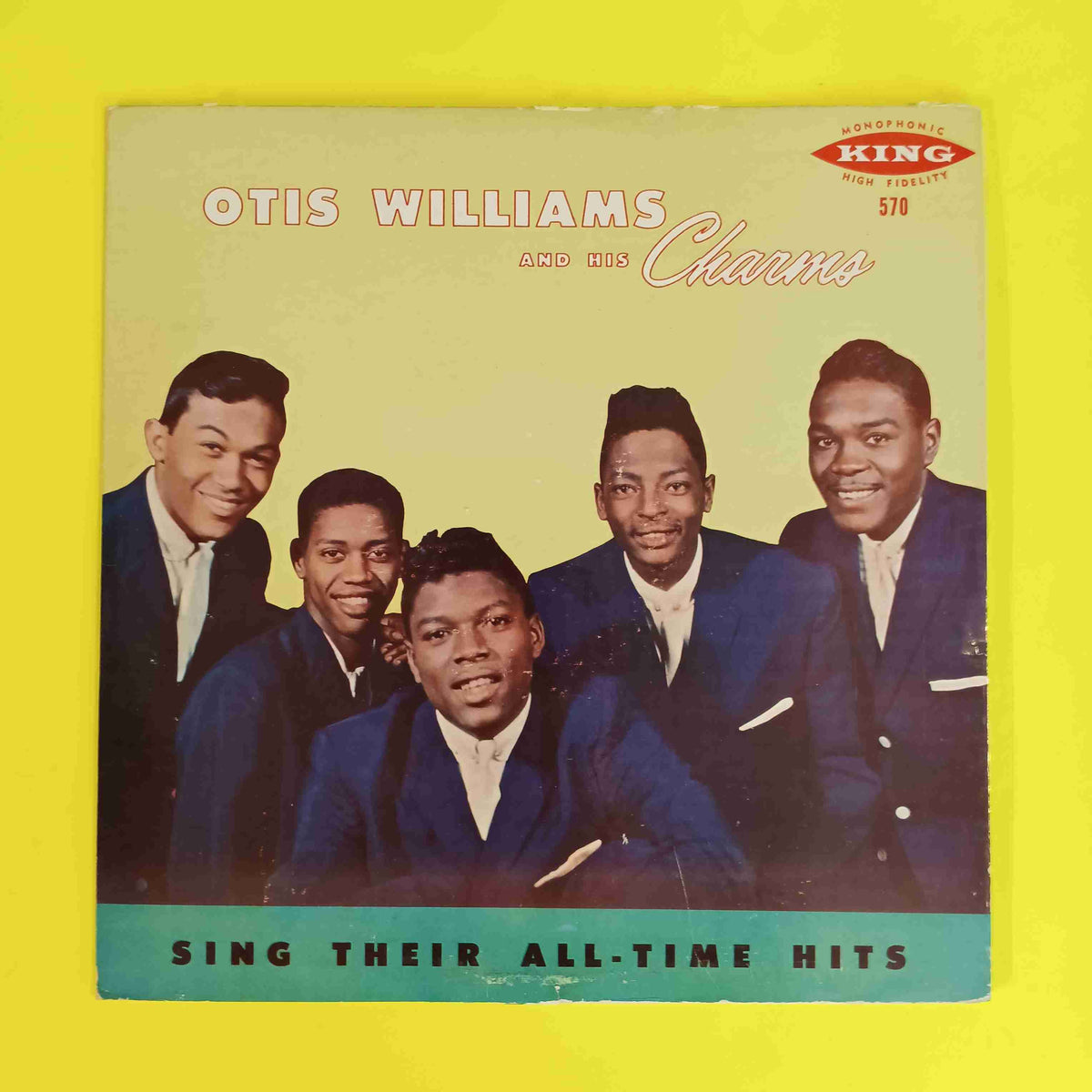 Otis Williams & His Charms - Sing Their All-Time Greatest Hits MONO DG - 1959 - King 570 Used - VG+ - Vinyl Otis Williams & His Charms - Sing Their All-Time Greatest Hits MONO DG - 1959 - King 570 Used - VG+ - Vinyl