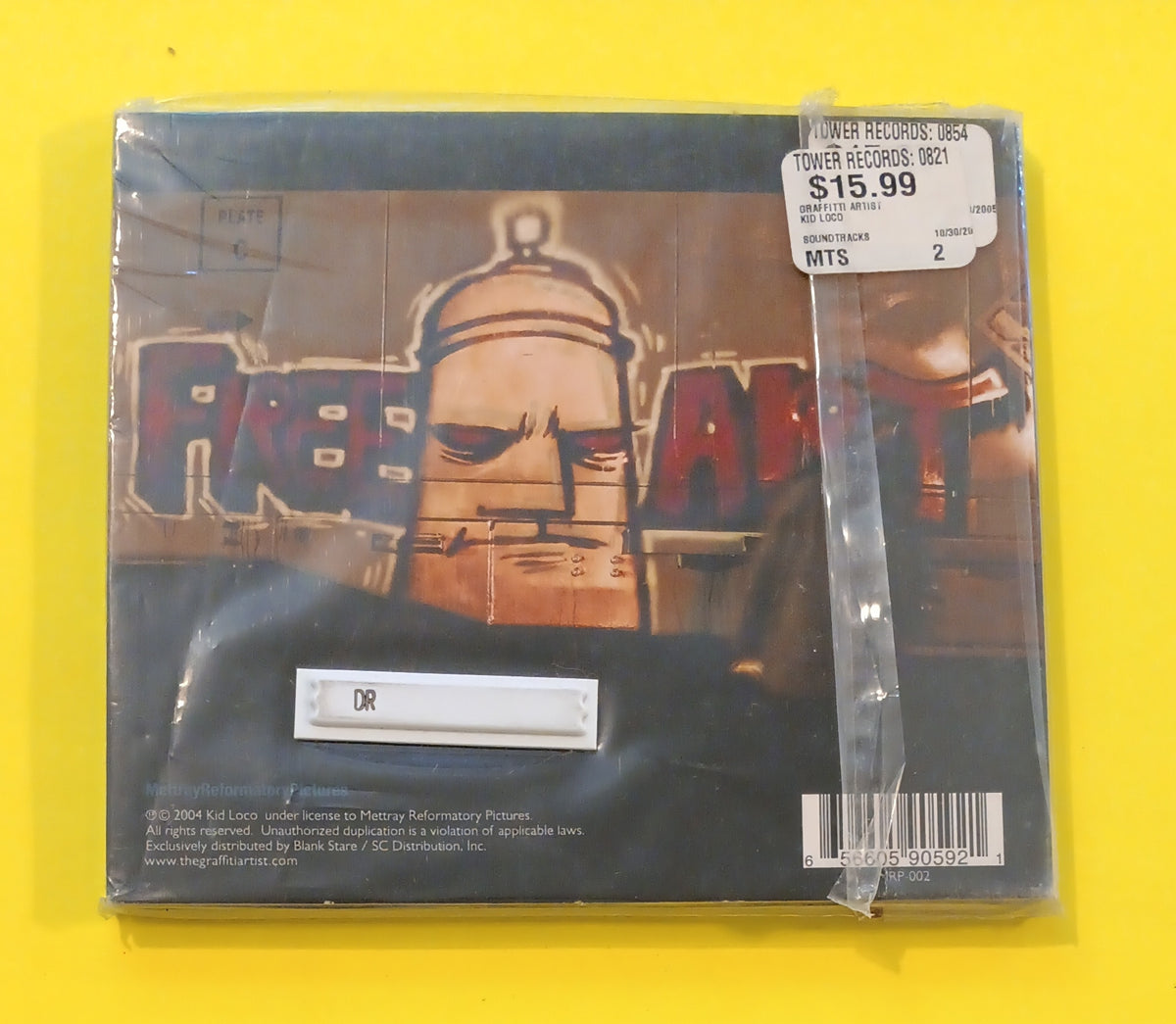 Kid Loco - The Graffiti Artist (Original Soundtrack) - 2004 - MRP-002 New - Sealed - CDs Kid Loco - The Graffiti Artist (Original Soundtrack) - 2004 - MRP-002 New - Sealed - CDs