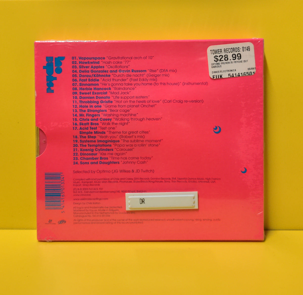 Optimo - Psyche Out - 2005 - 541416 501334 New - Sealed - CDs Optimo - Psyche Out - 2005 - 541416 501334 New - Sealed - CDs