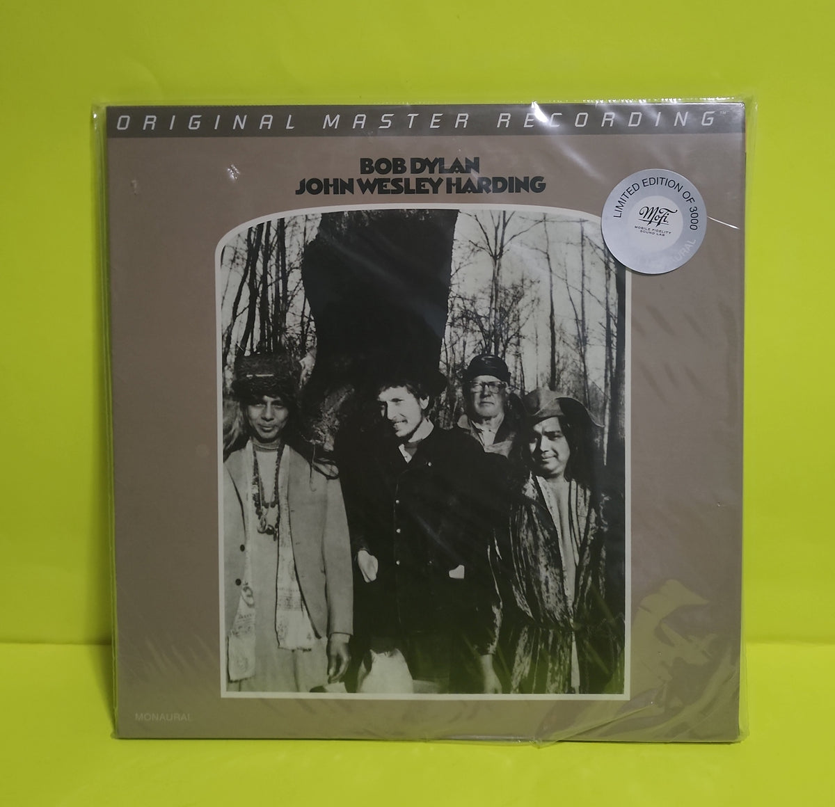 Bob Dylan - John Wesley Harding 45 rpm Promo - 2016 - MFSL 2-464 New - Sealed - Vinyl Bob Dylan - John Wesley Harding 45 rpm Promo - 2016 - MFSL 2-464 New - Sealed - Vinyl