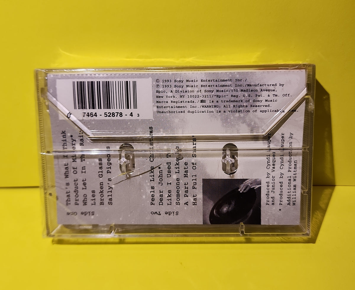 Cyndi Lauper - Hat Full Of Stars - 1993 - ET 52878 New - Sealed - cassettes Cyndi Lauper - Hat Full Of Stars - 1993 - ET 52878 New - Sealed - cassettes