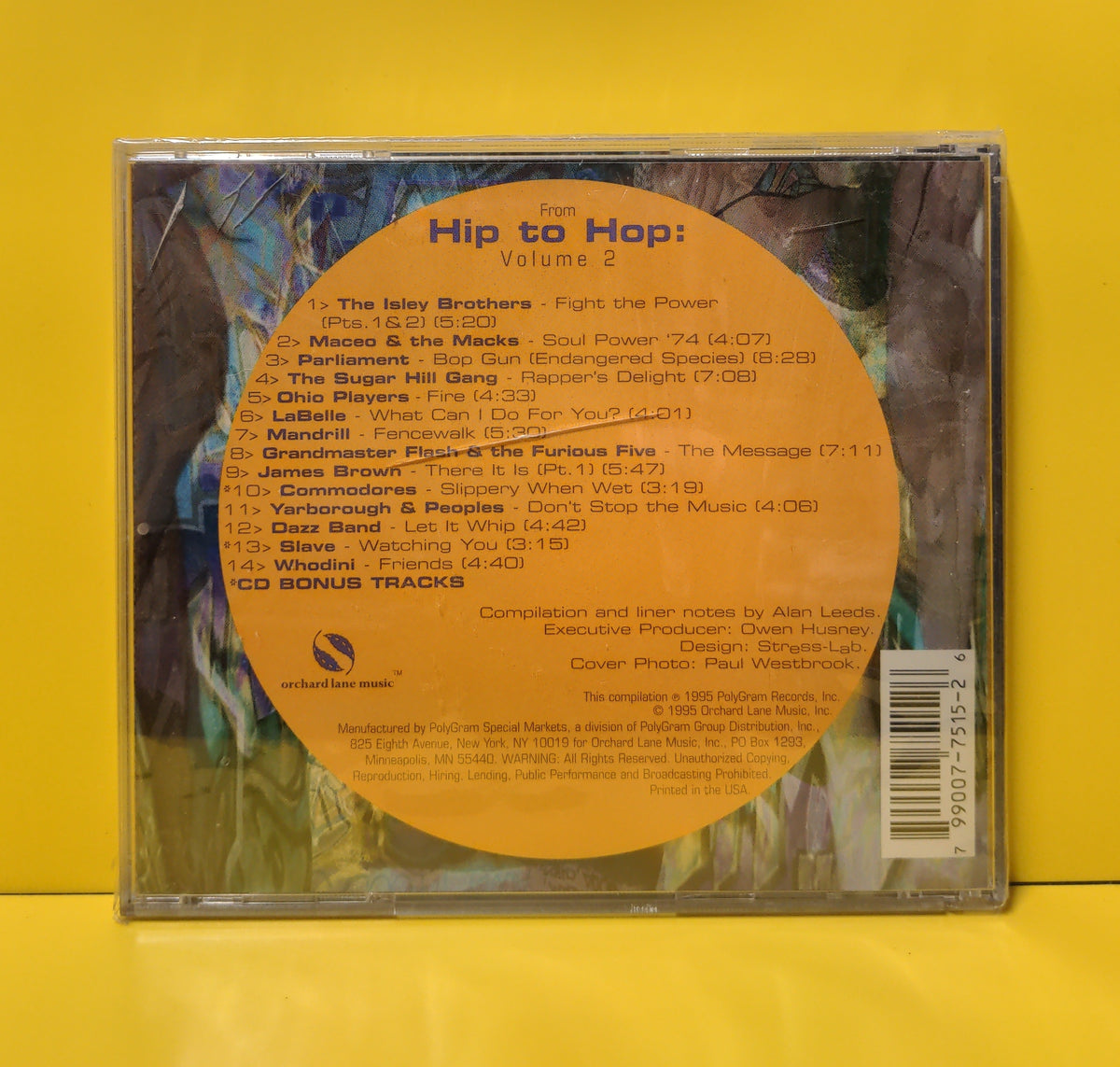 Various - From Hip To Hop: Volume 2 - 1995 - 99007-7515-2 New - Sealed - CDs Various - From Hip To Hop: Volume 2 - 1995 - 99007-7515-2 New - Sealed - CDs