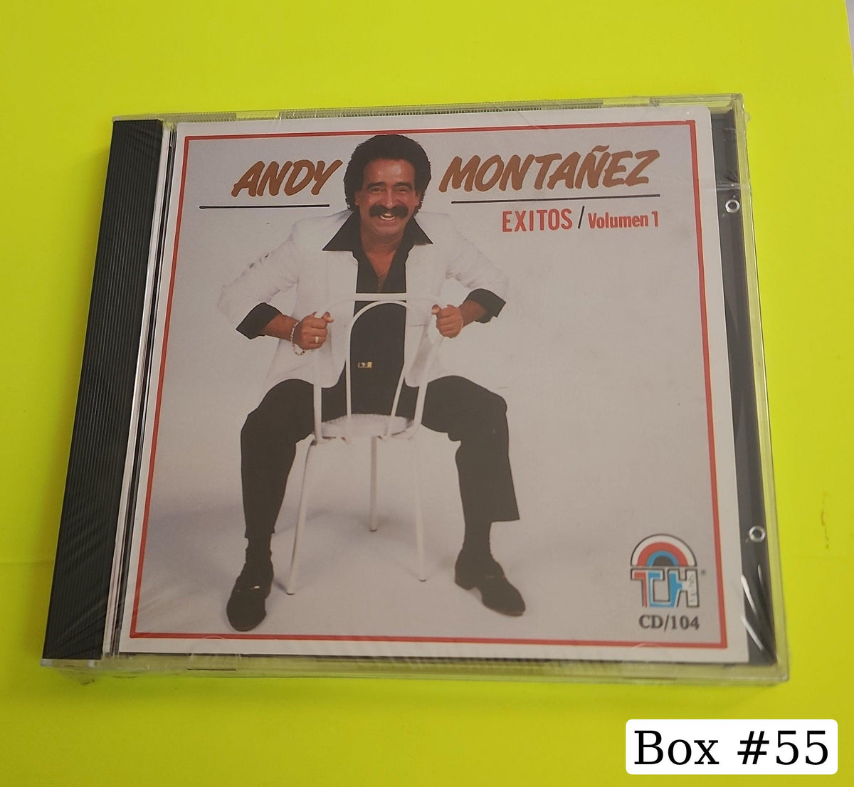 Andy Motanez - Exitos Volumen 1 - 1986 - CD 104 New - Sealed - CDs Andy Motanez - Exitos Volumen 1 - 1986 - CD 104 New - Sealed - CDs