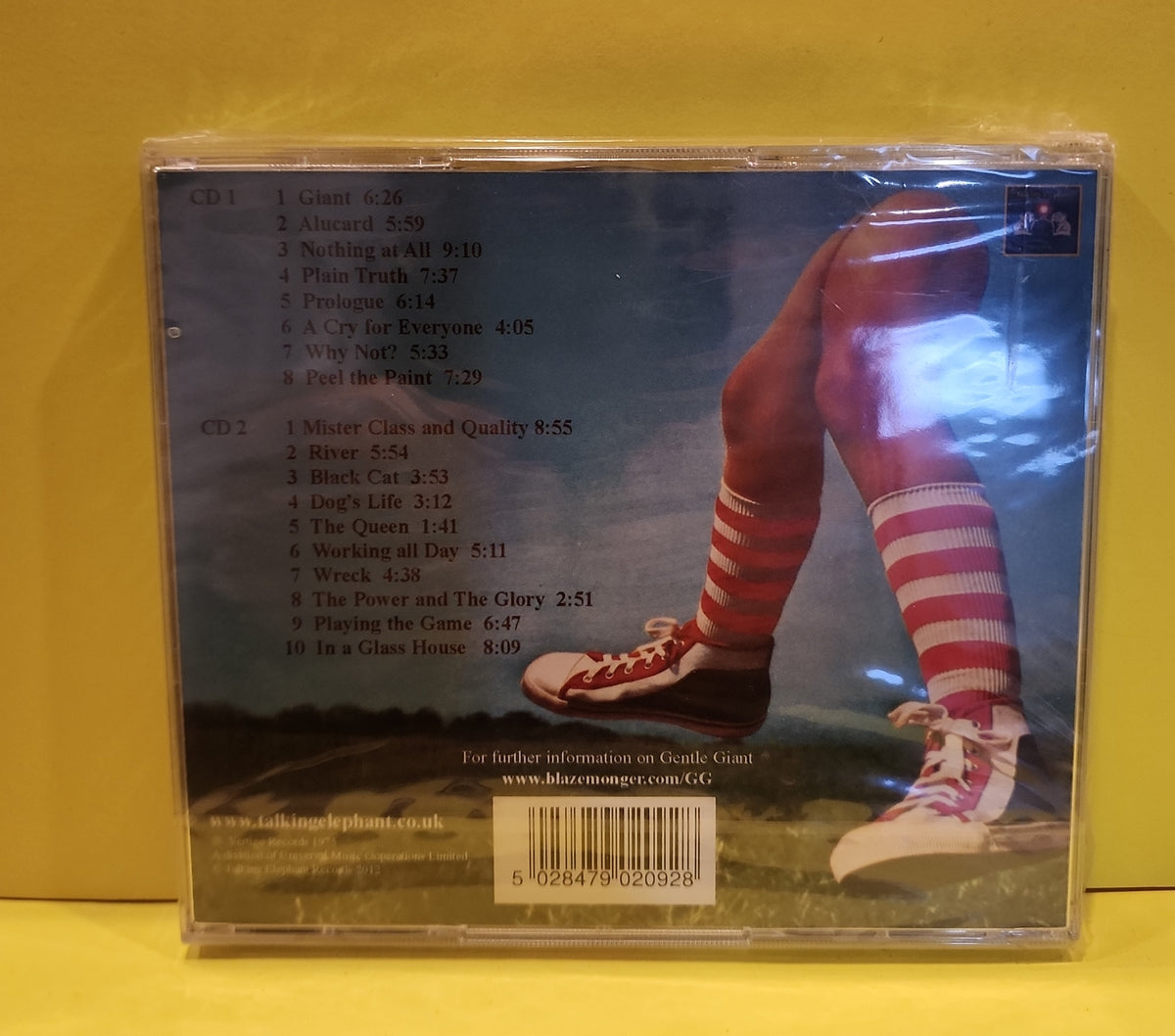 Gentle Giant - Giant Steps... The First Five Years - 2012 - TECD209 New - Sealed - CDs Gentle Giant - Giant Steps... The First Five Years - 2012 - TECD209 New - Sealed - CDs