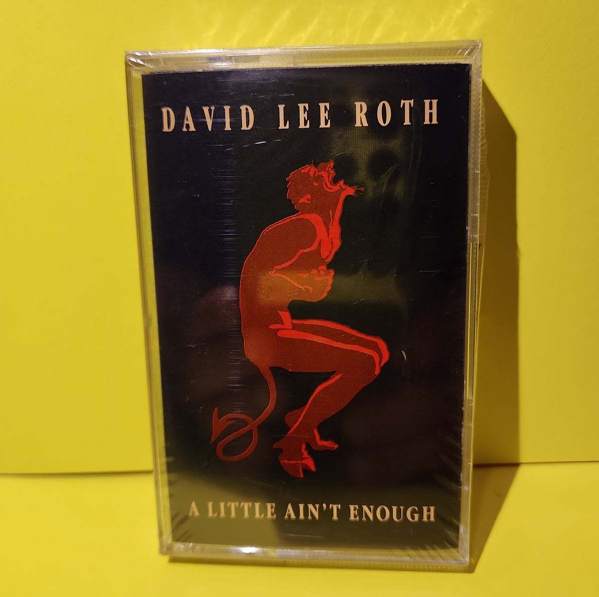 David Lee Roth - A Little Ain't Enough - 1991 - 7599264774 New - Sealed - cassettes David Lee Roth - A Little Ain't Enough - 1991 - 7599264774 New - Sealed - cassettes