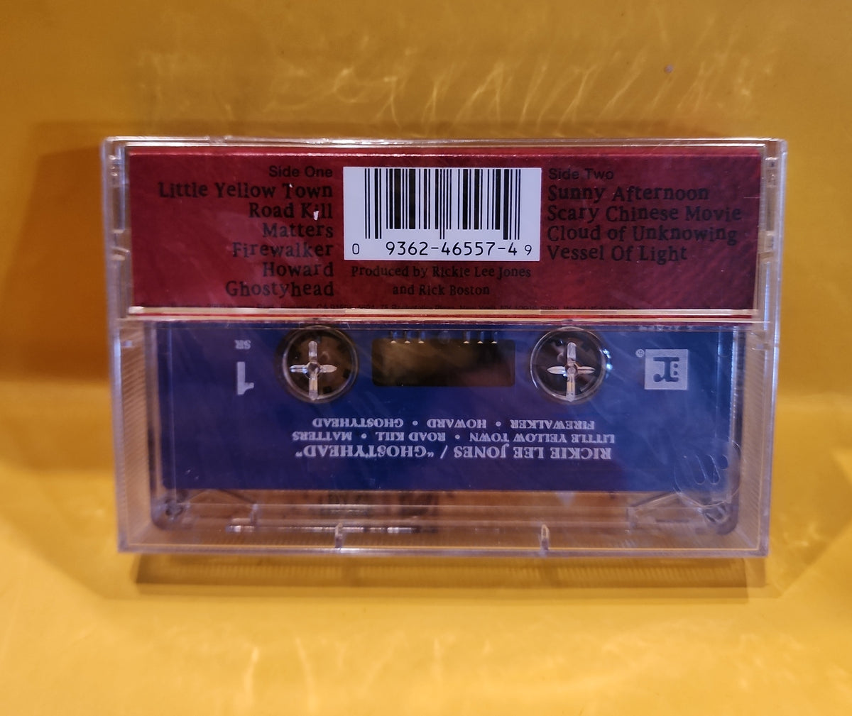 Rickie Lee Jones - Ghostyhead - 1997 - 9362-46557-4 New - Sealed - cassettes Rickie Lee Jones - Ghostyhead - 1997 - 9362-46557-4 New - Sealed - cassettes
