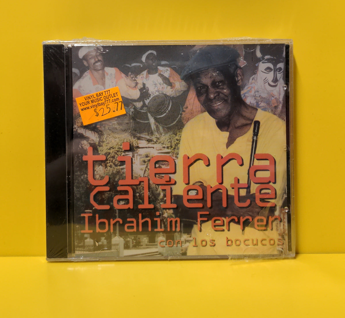 Ibrahim Ferrer Con Los Bocucos - Tierra Caliente - CD 0308 New - Sealed - CDs Ibrahim Ferrer Con Los Bocucos - Tierra Caliente - CD 0308 New - Sealed - CDs