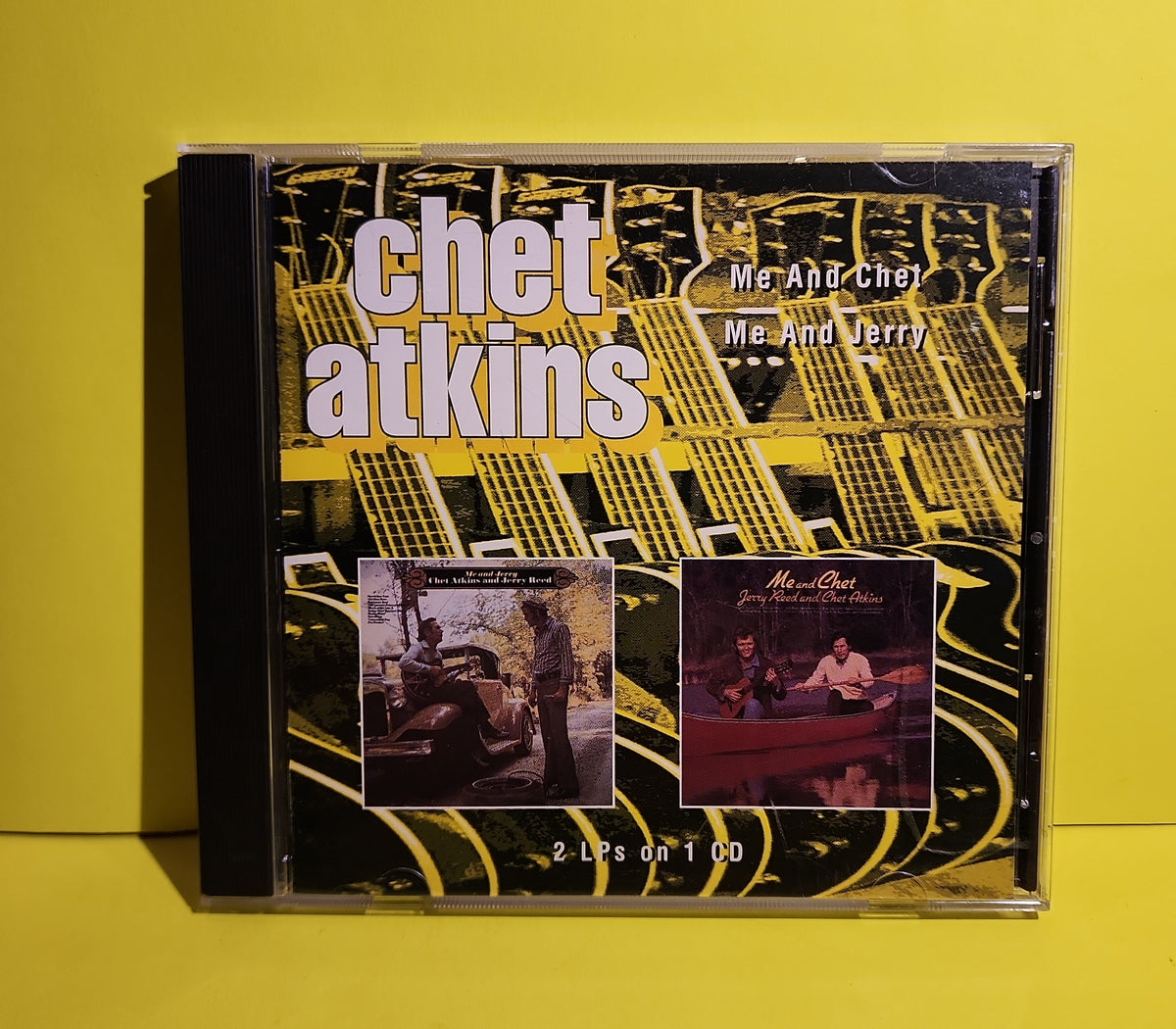 Chet Atkins, Jerry Reed - Me And Chet / Me And Jerry - 1998 - DRC 12069 Used - EX - CDs Chet Atkins, Jerry Reed - Me And Chet / Me And Jerry - 1998 - DRC 12069 Used - EX - CDs