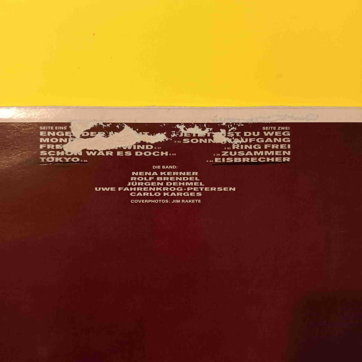 Nena - Eisbrecher (Original German Press) - 1986 - CBS 450267 1 Used - EX - Vinyl Nena - Eisbrecher (Original German Press) - 1986 - CBS 450267 1 Used - EX - Vinyl