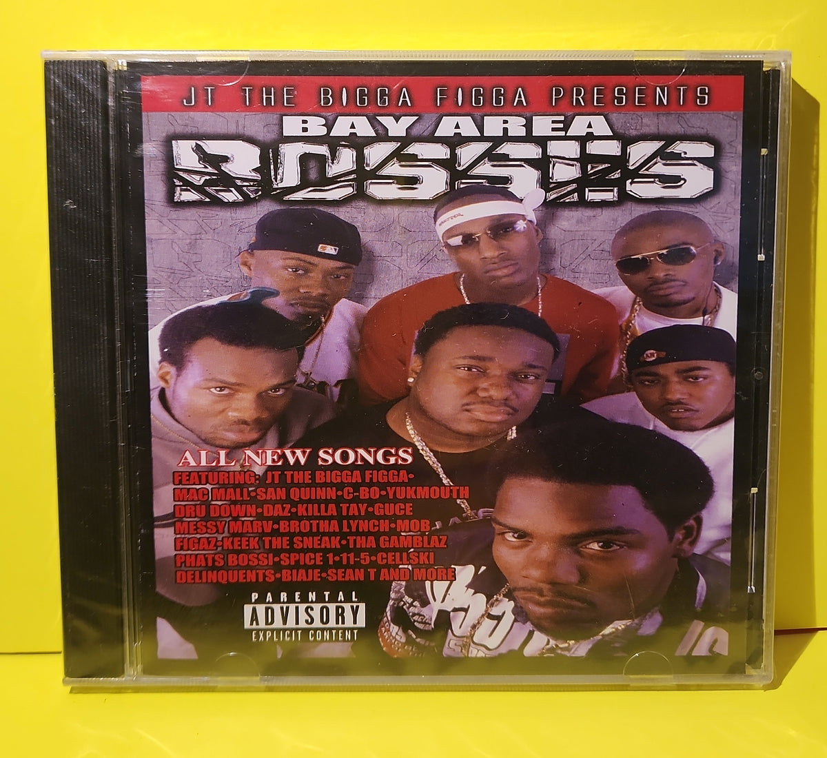 Various - Bay Area Bosses - 2001 - New - Sealed - CDs Various - Bay Area Bosses - 2001 - New - Sealed - CDs