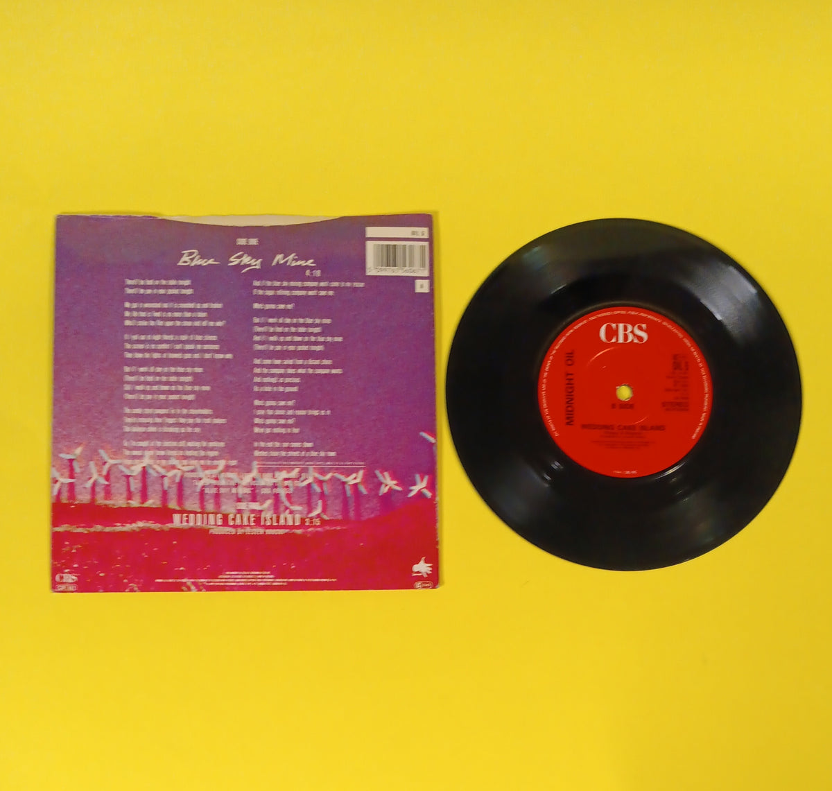 Midnight Oil - Blue Sky Mine (UK 7") - 1990 - OIL 5 Used - VG+ - Vinyl Midnight Oil - Blue Sky Mine (UK 7") - 1990 - OIL 5 Used - VG+ - Vinyl