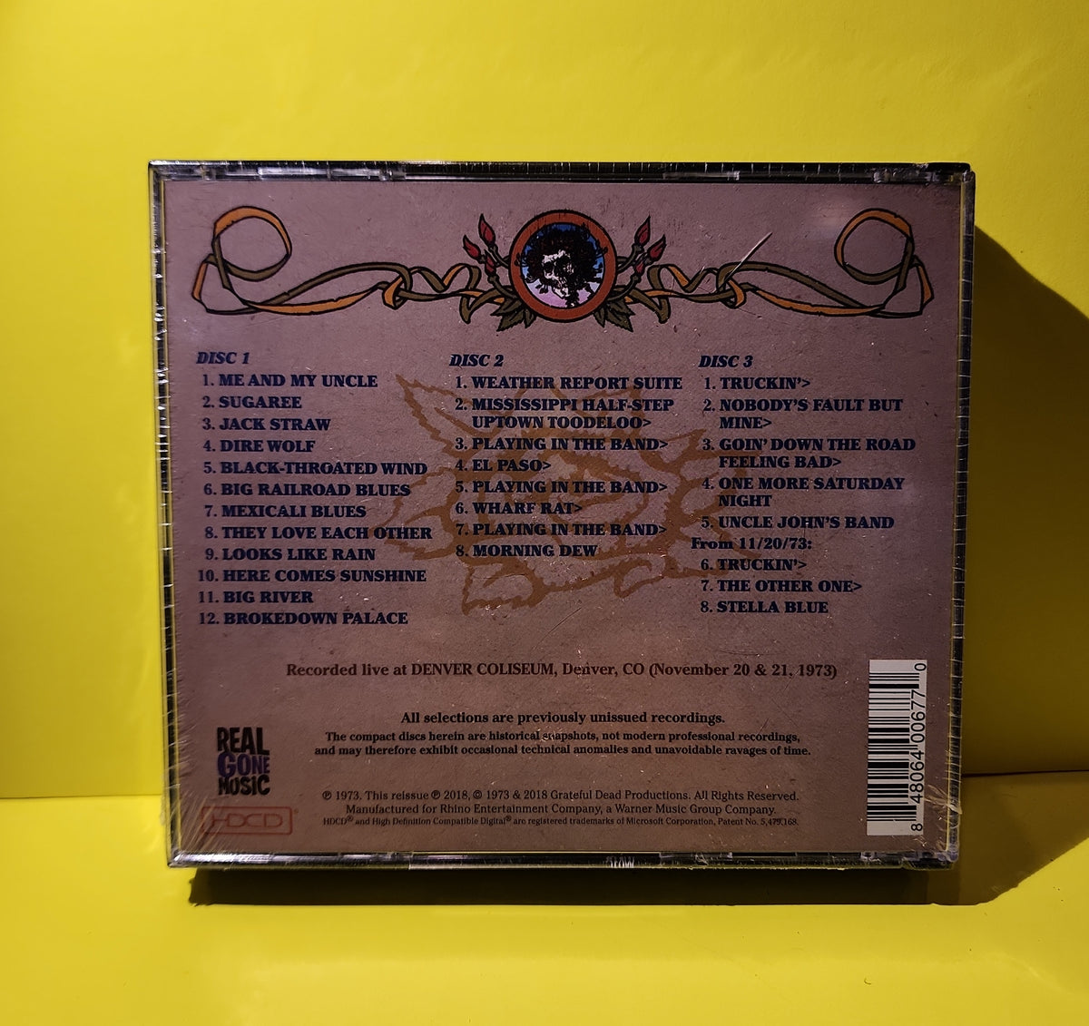 Grateful Dead - Road Trips Vol. 4 No. 3: Denver '73 - 2018 - RGM-0677 New - Sealed - CDs Grateful Dead - Road Trips Vol. 4 No. 3: Denver '73 - 2018 - RGM-0677 New - Sealed - CDs
