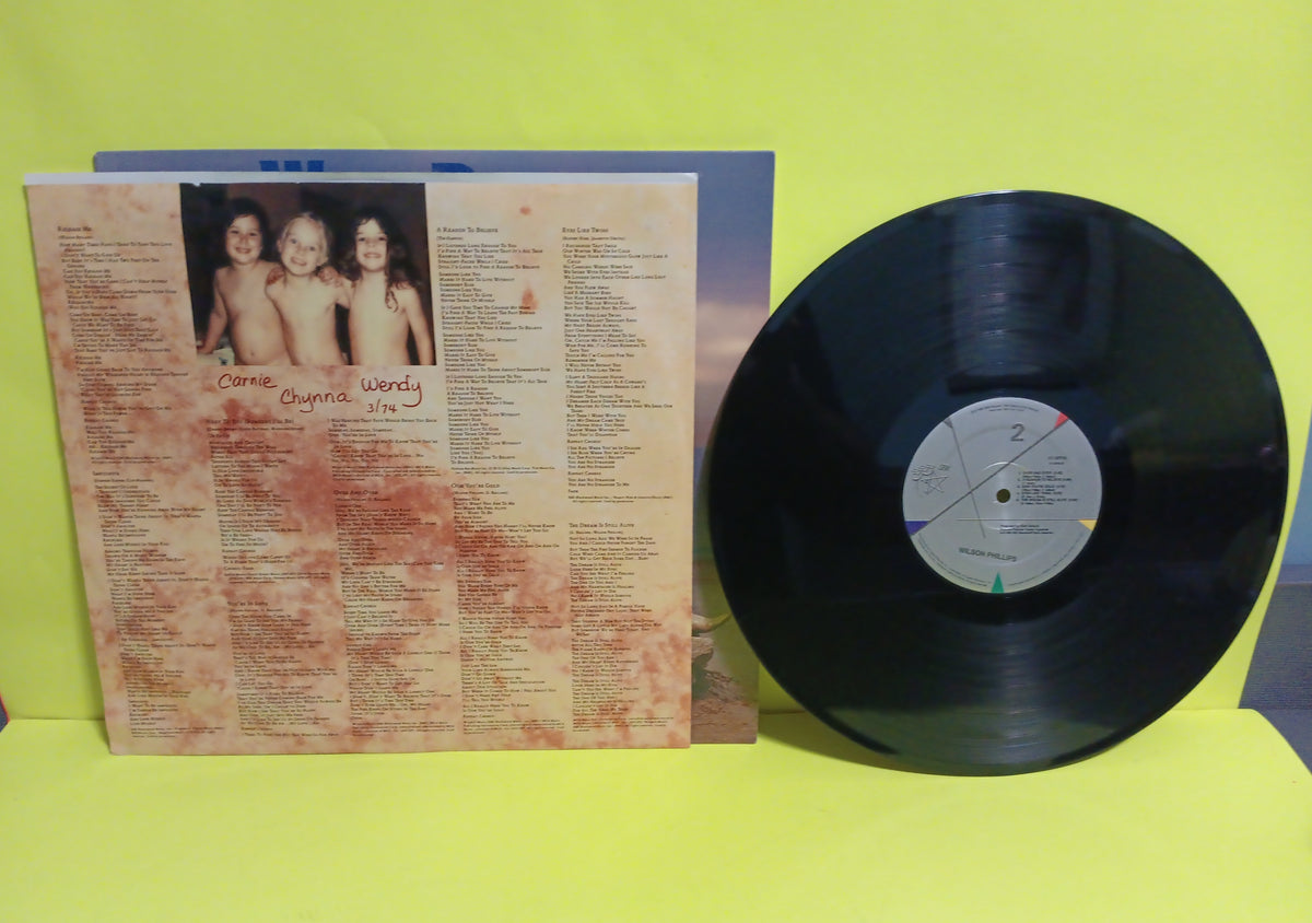 Wilson Phillips - Wilson Phillips (Self Titled) - 1990 - K1-93745 Used - VG++ - Vinyl Wilson Phillips - Wilson Phillips (Self Titled) - 1990 - K1-93745 Used - VG++ - Vinyl