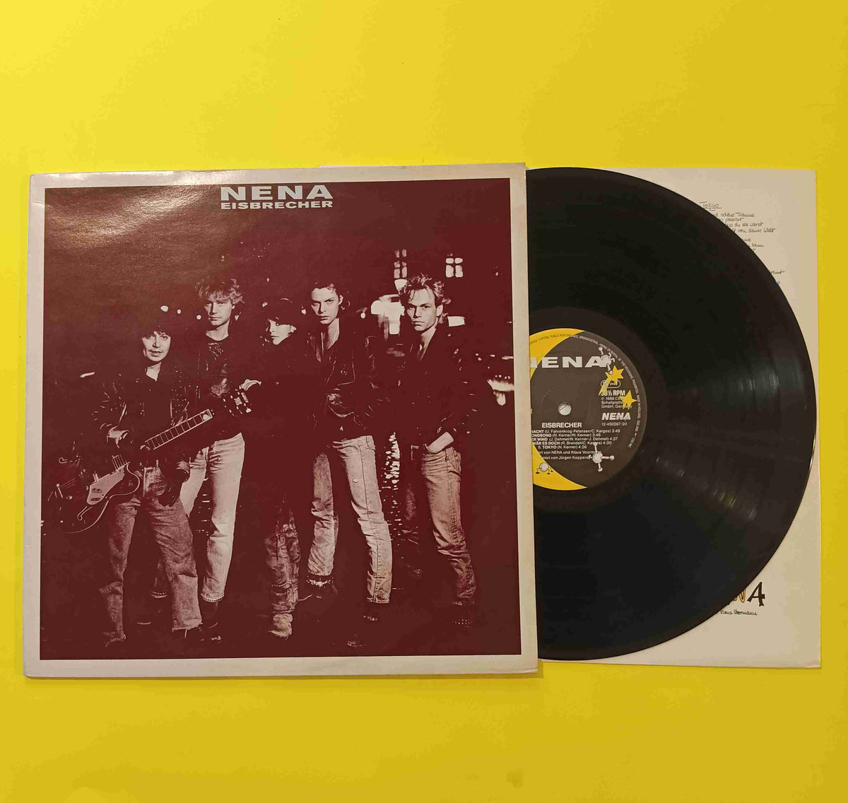 Nena - Eisbrecher (Original German Press) - 1986 - CBS 450267 1 Used - EX - Vinyl Nena - Eisbrecher (Original German Press) - 1986 - CBS 450267 1 Used - EX - Vinyl