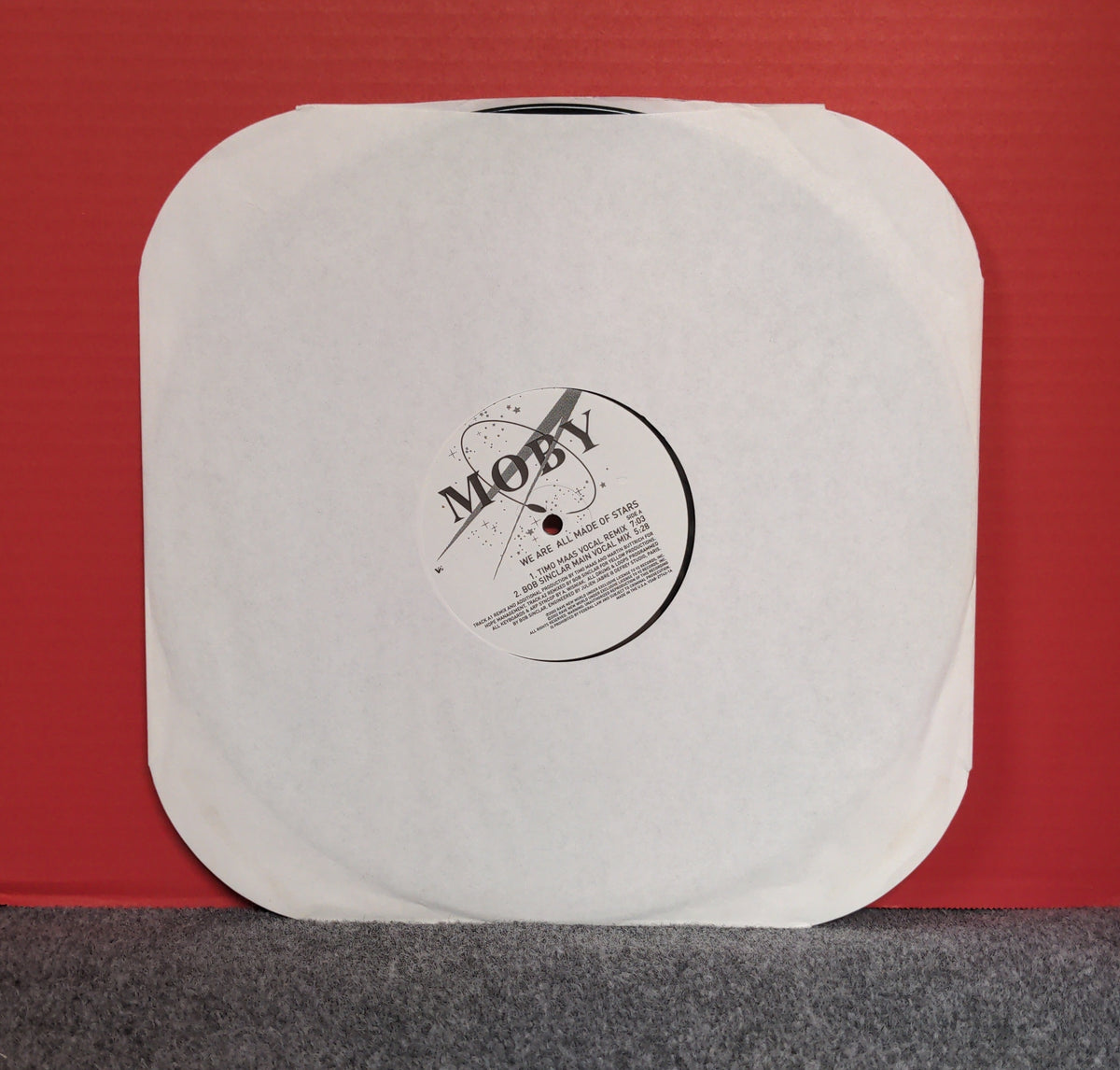 Moby - We Are All Made Of Stars - 2002 - V2AB-27743-1 Used - VG++ - Vinyl Moby - We Are All Made Of Stars - 2002 - V2AB-27743-1 Used - VG++ - Vinyl