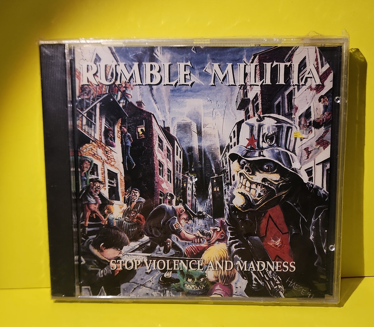 Rumble Militia - Stop Violence And Madness - 1991 - CM 7720-2 New - Sealed - CDs Rumble Militia - Stop Violence And Madness - 1991 - CM 7720-2 New - Sealed - CDs