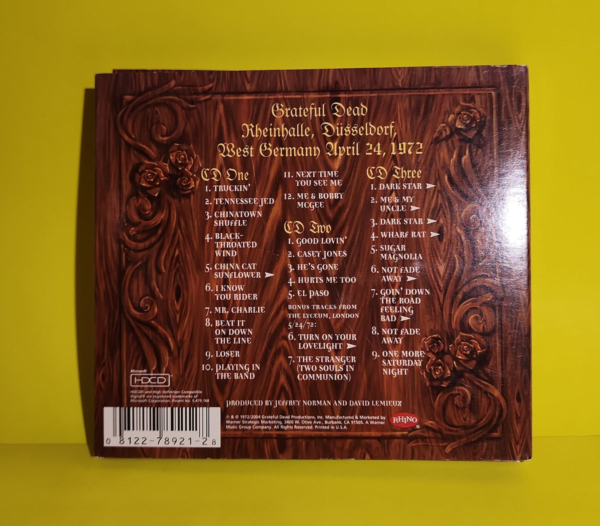 Grateful Dead - Rockin' The Rhein With The Grateful Dead - 2004 - R2 78921 Used - EX - CDs Grateful Dead - Rockin' The Rhein With The Grateful Dead - 2004 - R2 78921 Used - EX - CDs