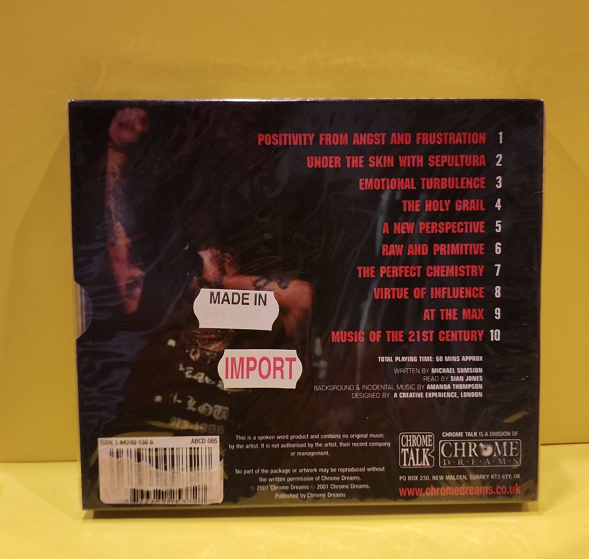 Soulfly - Maximum Soulfly (The Unauthorised Biography Of Soulfly) - 2001 - ABCD 085 New - Sealed - CDs Soulfly - Maximum Soulfly (The Unauthorised Biography Of Soulfly) - 2001 - ABCD 085 New - Sealed - CDs