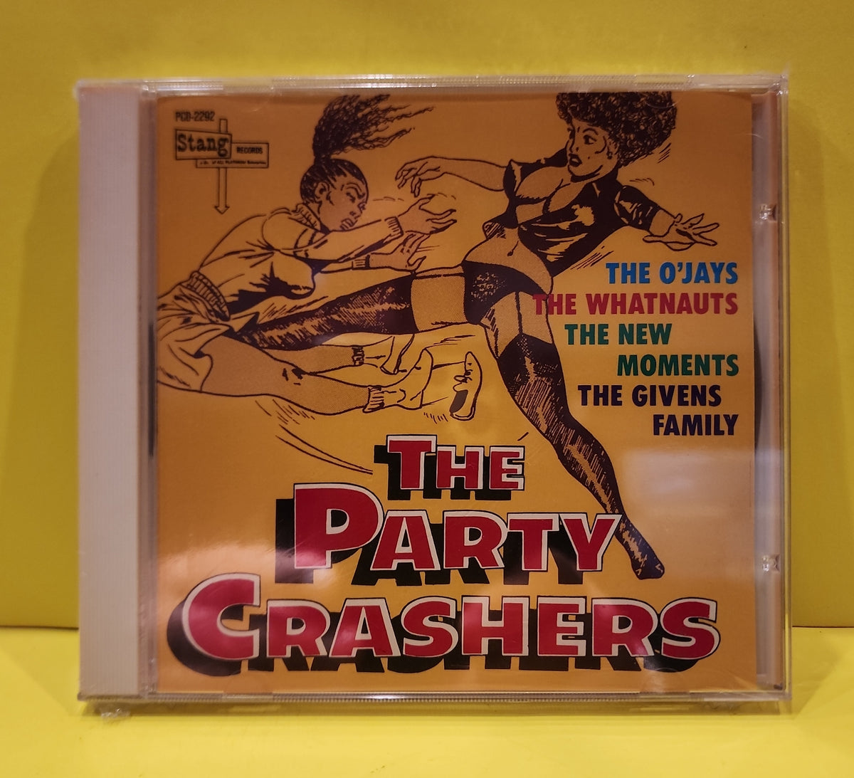The O'jays The Whatnauts - The Party Crashers - 1991 - PCD-2292 New - Sealed - CDs The O'jays The Whatnauts - The Party Crashers - 1991 - PCD-2292 New - Sealed - CDs