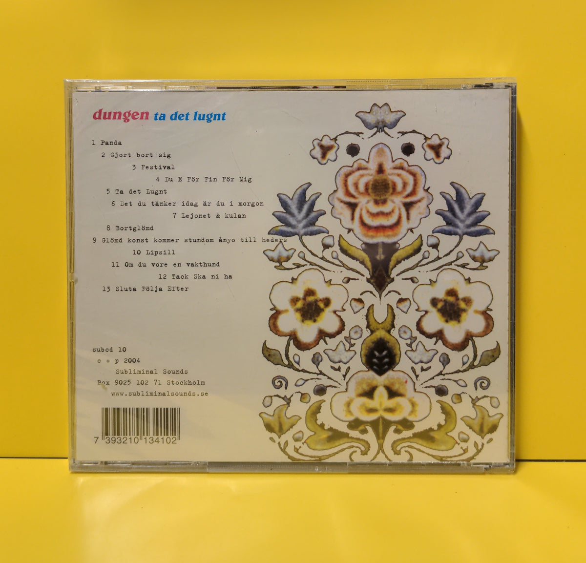 Dungen - Ta Det Lugnt - 2004 - SUBCD10 New - Sealed - CDs Dungen - Ta Det Lugnt - 2004 - SUBCD10 New - Sealed - CDs