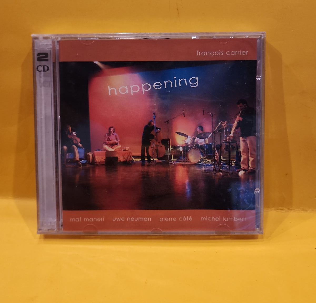 François Carrier - Happening - 2006 - CD LR 451/452 New - Sealed - CDs François Carrier - Happening - 2006 - CD LR 451/452 New - Sealed - CDs