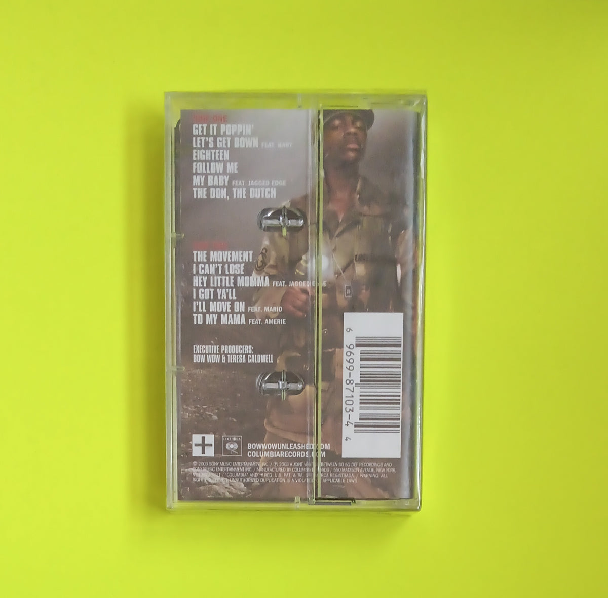 Bow Wow - Unleashed - 2003 - CT-87103 New - Sealed - Cassette Bow Wow - Unleashed - 2003 - CT-87103 New - Sealed - Cassette