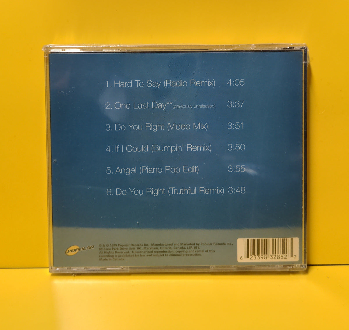 Joée - Truth (The Remixes) - 1999 - 623398328527 New - Sealed - CDs Joée - Truth (The Remixes) - 1999 - 623398328527 New - Sealed - CDs