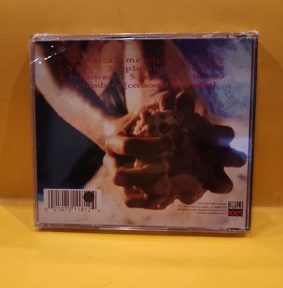 Spongehead - Brainwash - 1994 - 51181-2 New - Sealed - CDs Spongehead - Brainwash - 1994 - 51181-2 New - Sealed - CDs