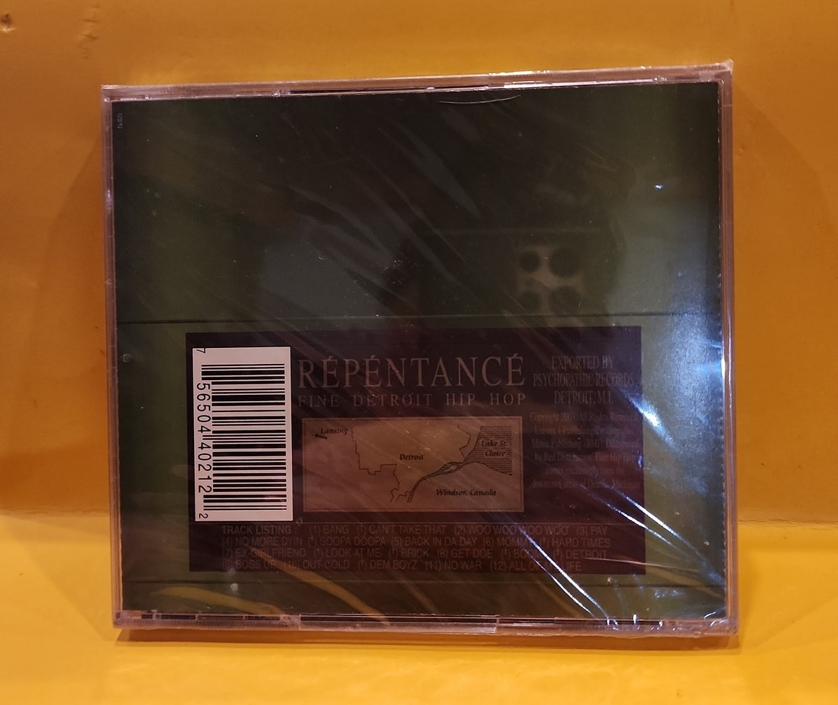 Esham - Repentance - 2003 - PSY 4021 New - Sealed - CDs Esham - Repentance - 2003 - PSY 4021 New - Sealed - CDs