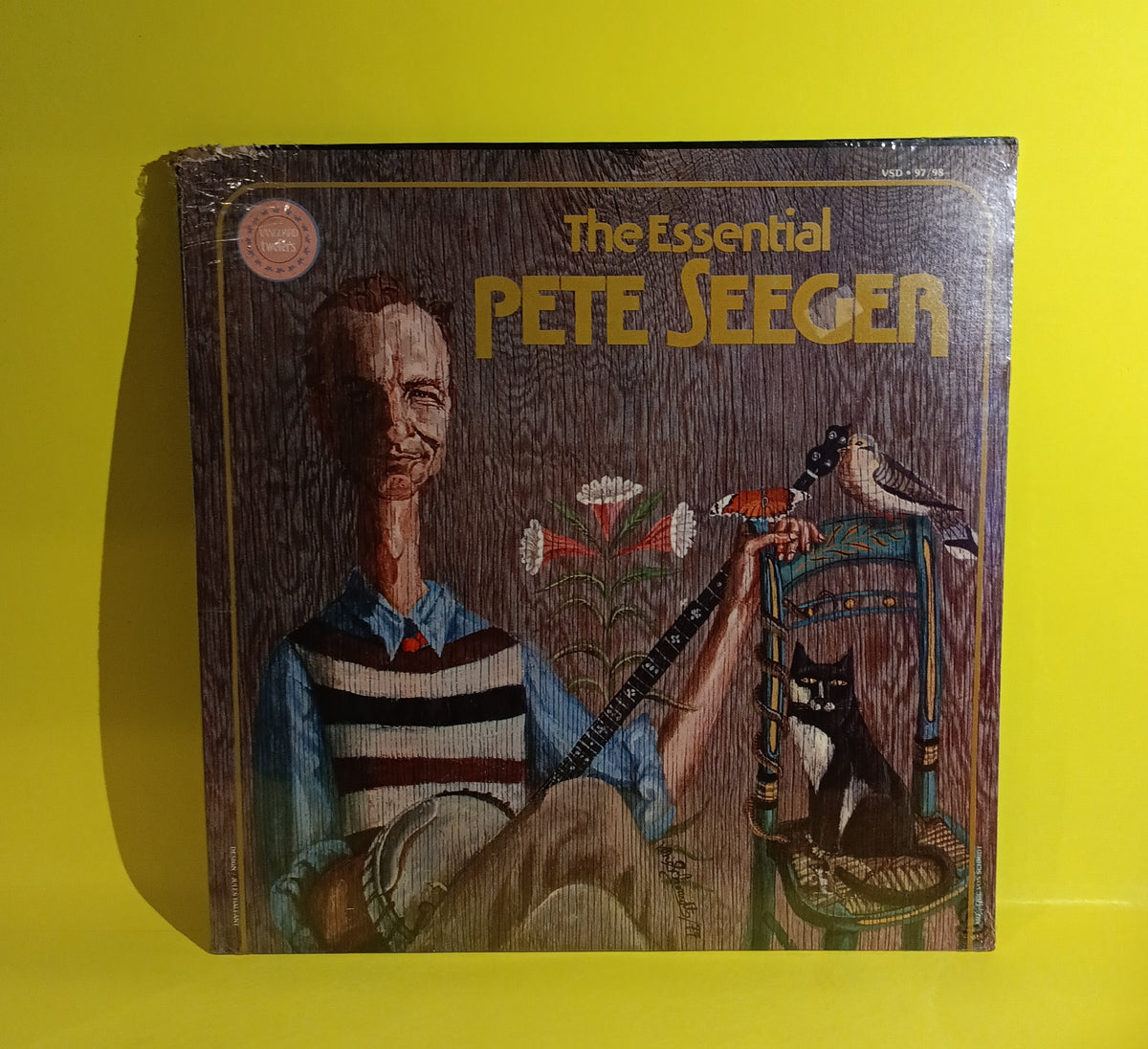 Pete Seeger - The Essential Pete Seeger - 1978 - VSD 97/98 New - Sealed - Vinyl Pete Seeger - The Essential Pete Seeger - 1978 - VSD 97/98 New - Sealed - Vinyl