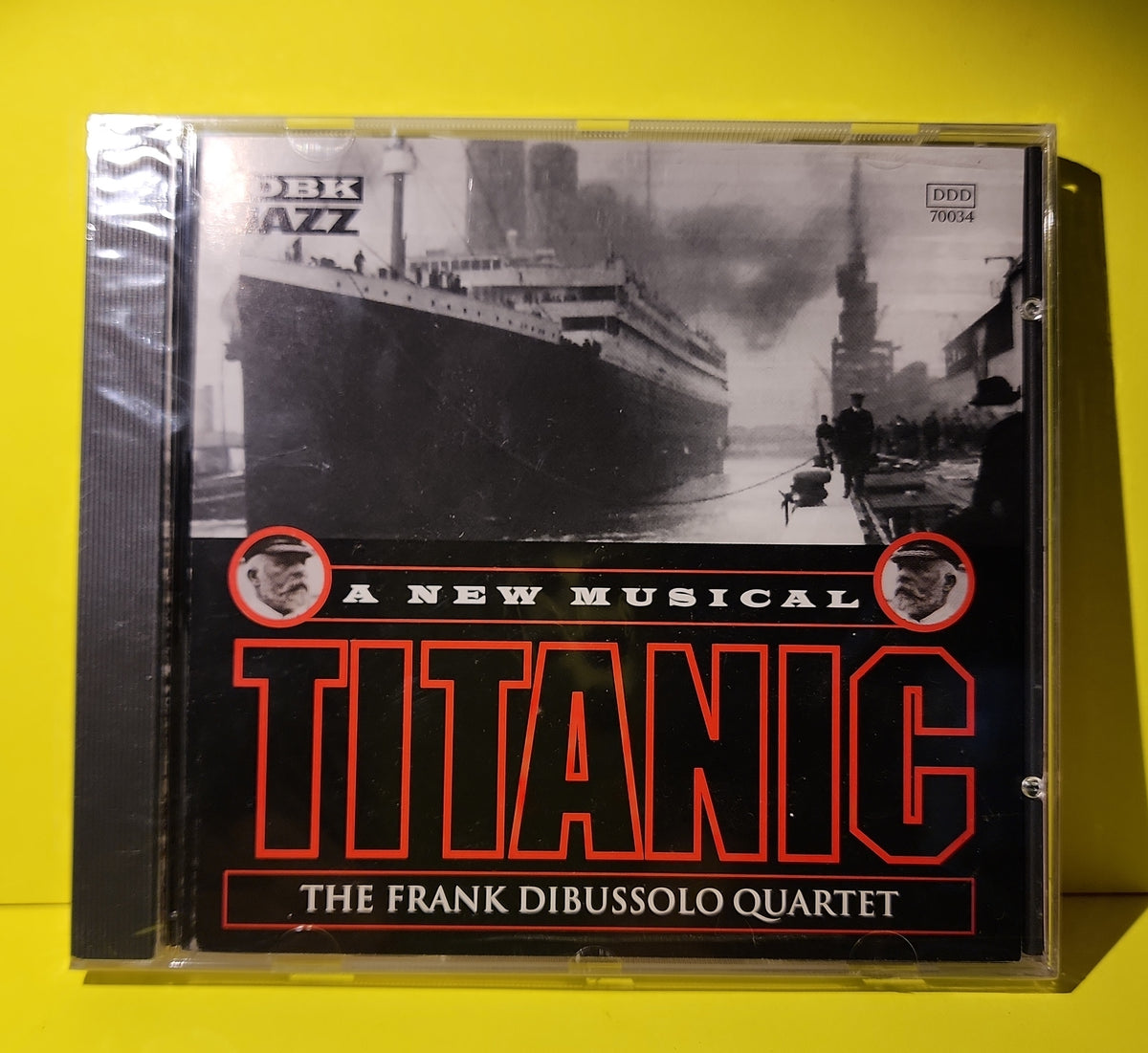 Frank Dibussolo Quartet - Titanic - 1998 - 70034 New - Sealed - CDs Frank Dibussolo Quartet - Titanic - 1998 - 70034 New - Sealed - CDs