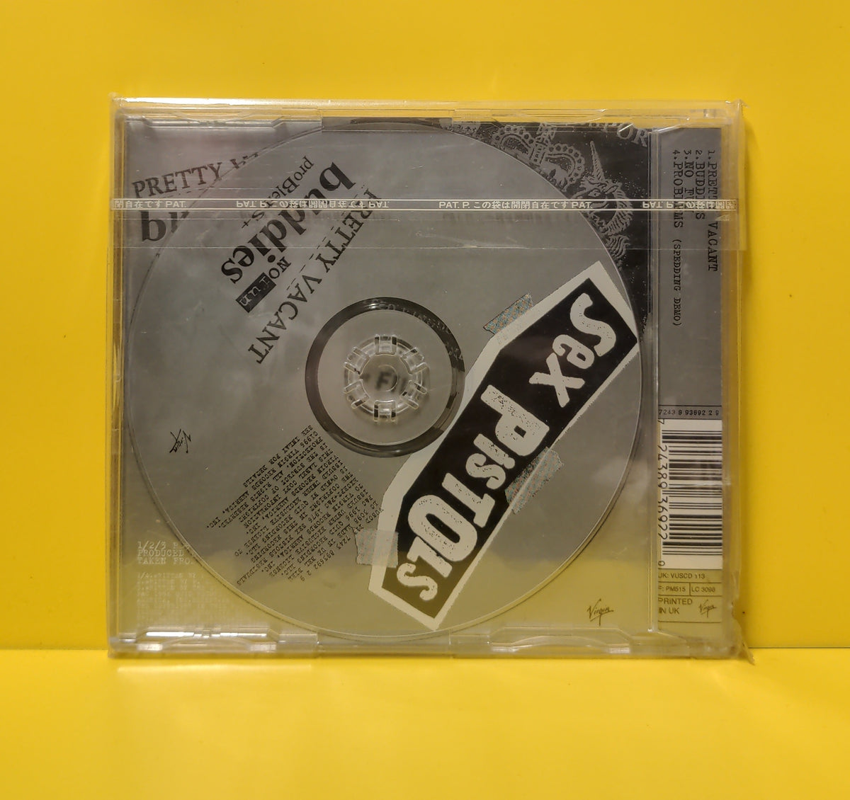 Sex Pistols - Pretty Vacant Live - 1996 - VUSCD 113 New - Sealed - CDs Sex Pistols - Pretty Vacant Live - 1996 - VUSCD 113 New - Sealed - CDs