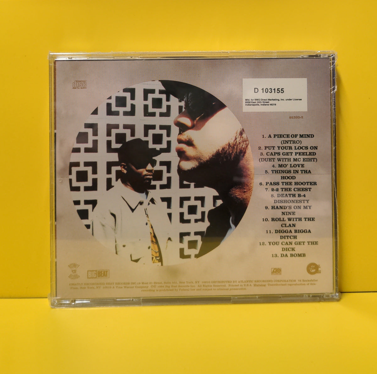 DFC - Things In The Hood - 1994 - 92320-2 New - Sealed - CDs - Record Club Edition DFC - Things In The Hood - 1994 - 92320-2 New - Sealed - CDs - Record Club Edition