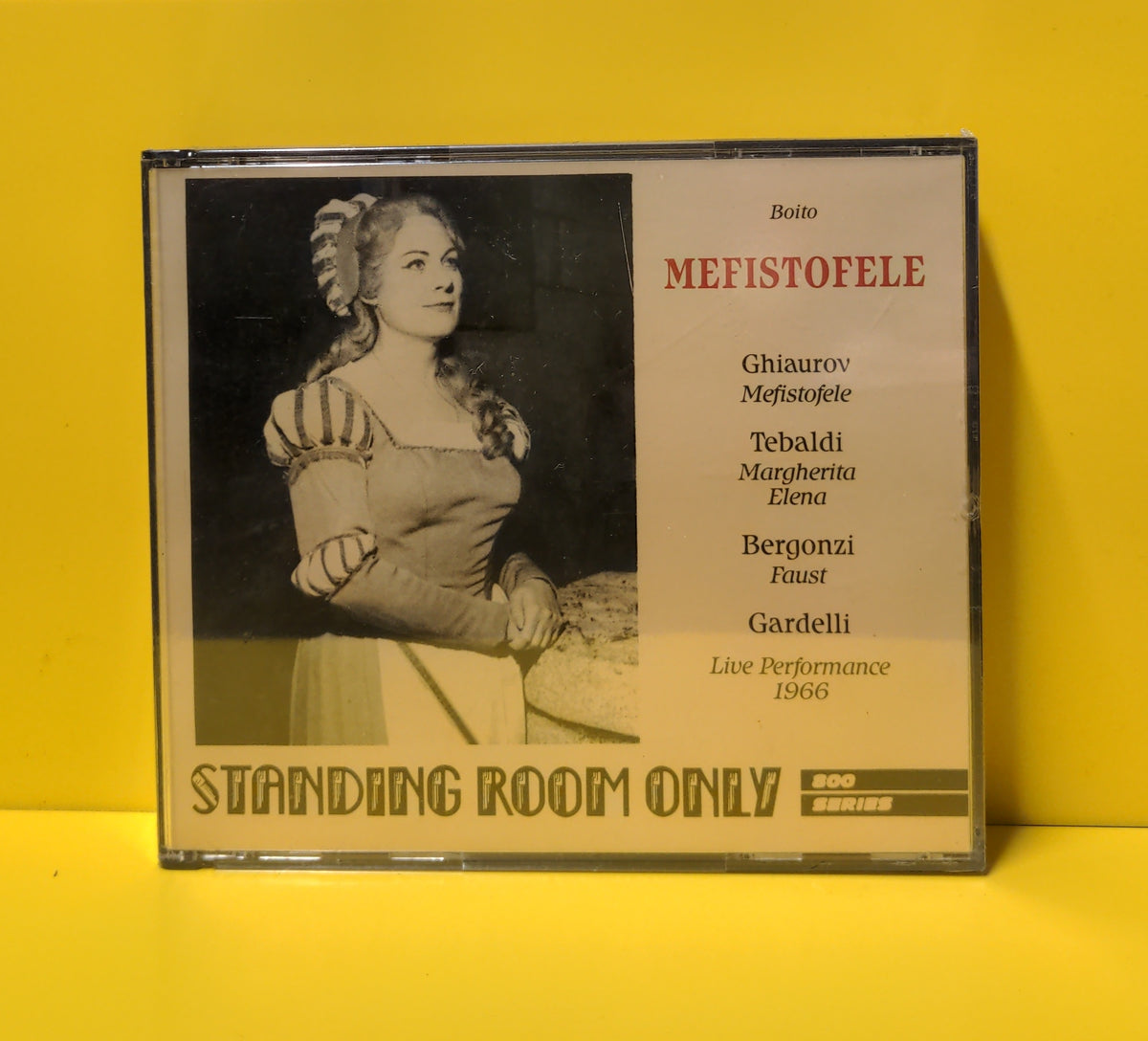 Boito, Ghiaurov, Tebaldi, Bergonzi, Gardelli - Mefistofele - 1997 - SRO-824-2 New - Sealed - 2xCD Boito, Ghiaurov, Tebaldi, Bergonzi, Gardelli - Mefistofele - 1997 - SRO-824-2 New - Sealed - 2xCD