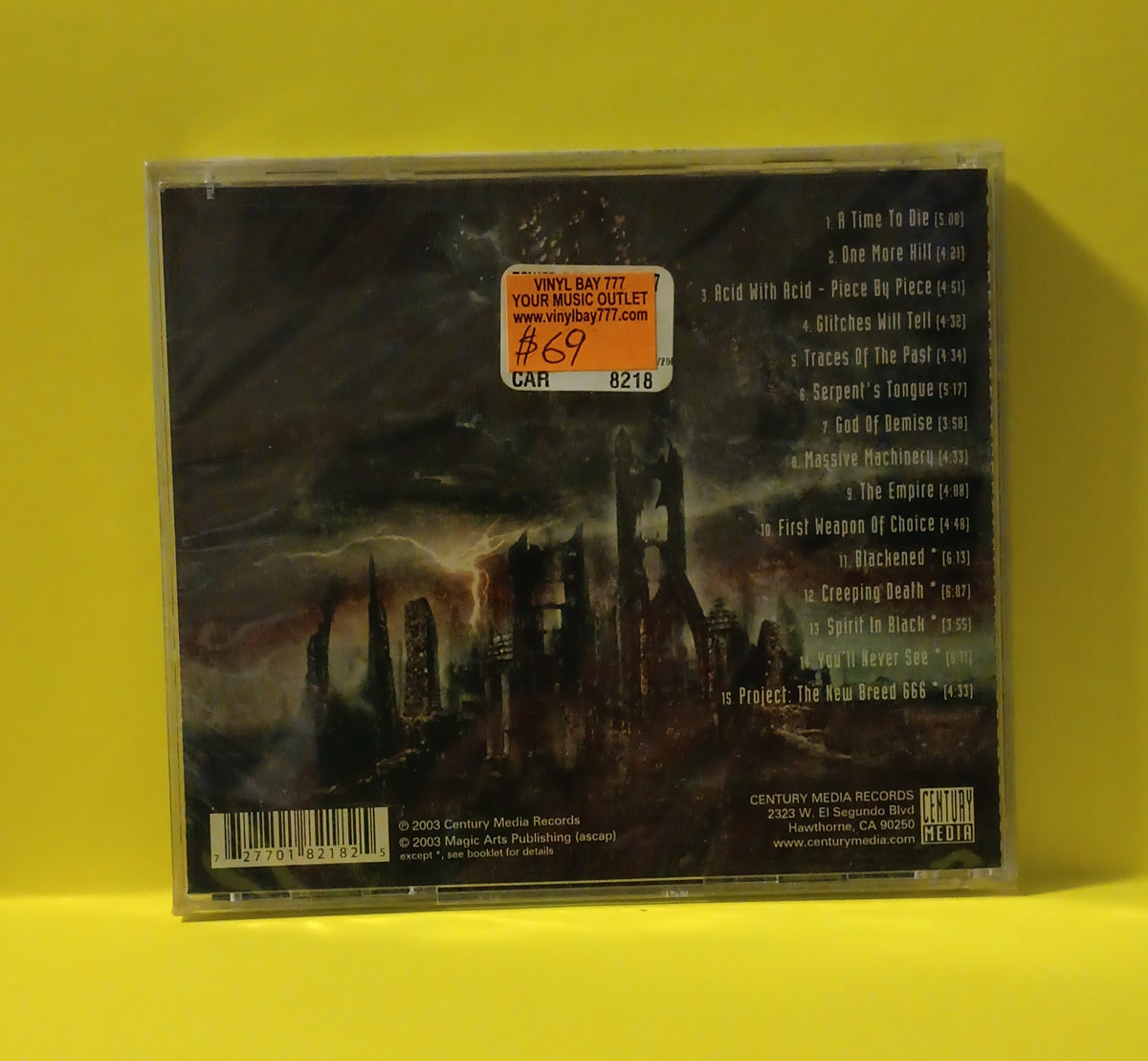 The Forsaken - Traces Of The Past - 2004 - 8218-2 New - Sealed - CDs The Forsaken - Traces Of The Past - 2004 - 8218-2 New - Sealed - CDs