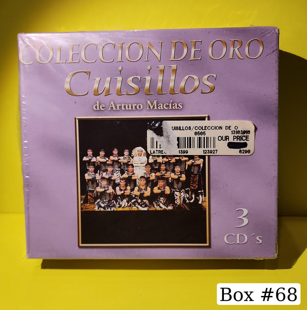 Various - Coleccion De Oro - 3MCD-3193 New - Sealed - CDs Various - Coleccion De Oro - 3MCD-3193 New - Sealed - CDs